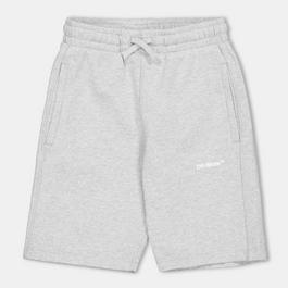 Off White Kids Fleece Shorts