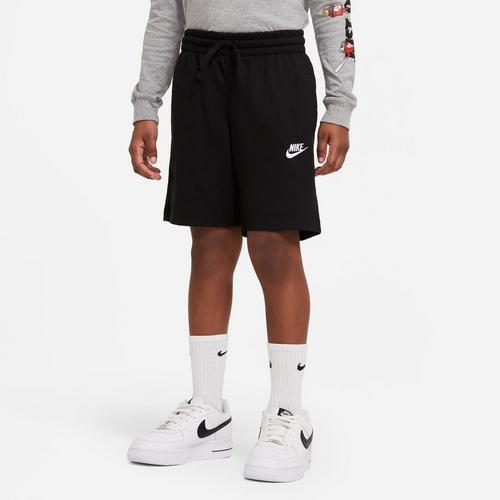 Blk/Wht/Wht - Nike - Sportswear Junior Boys Jersey Shorts - 3
