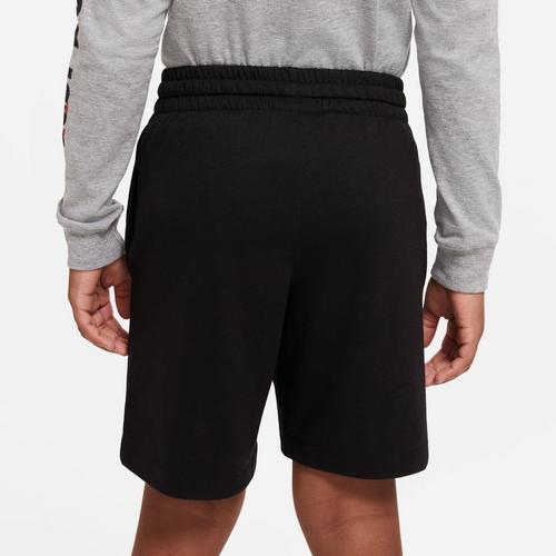 Blk/Wht/Wht - Nike - Sportswear Junior Boys Jersey Shorts - 5