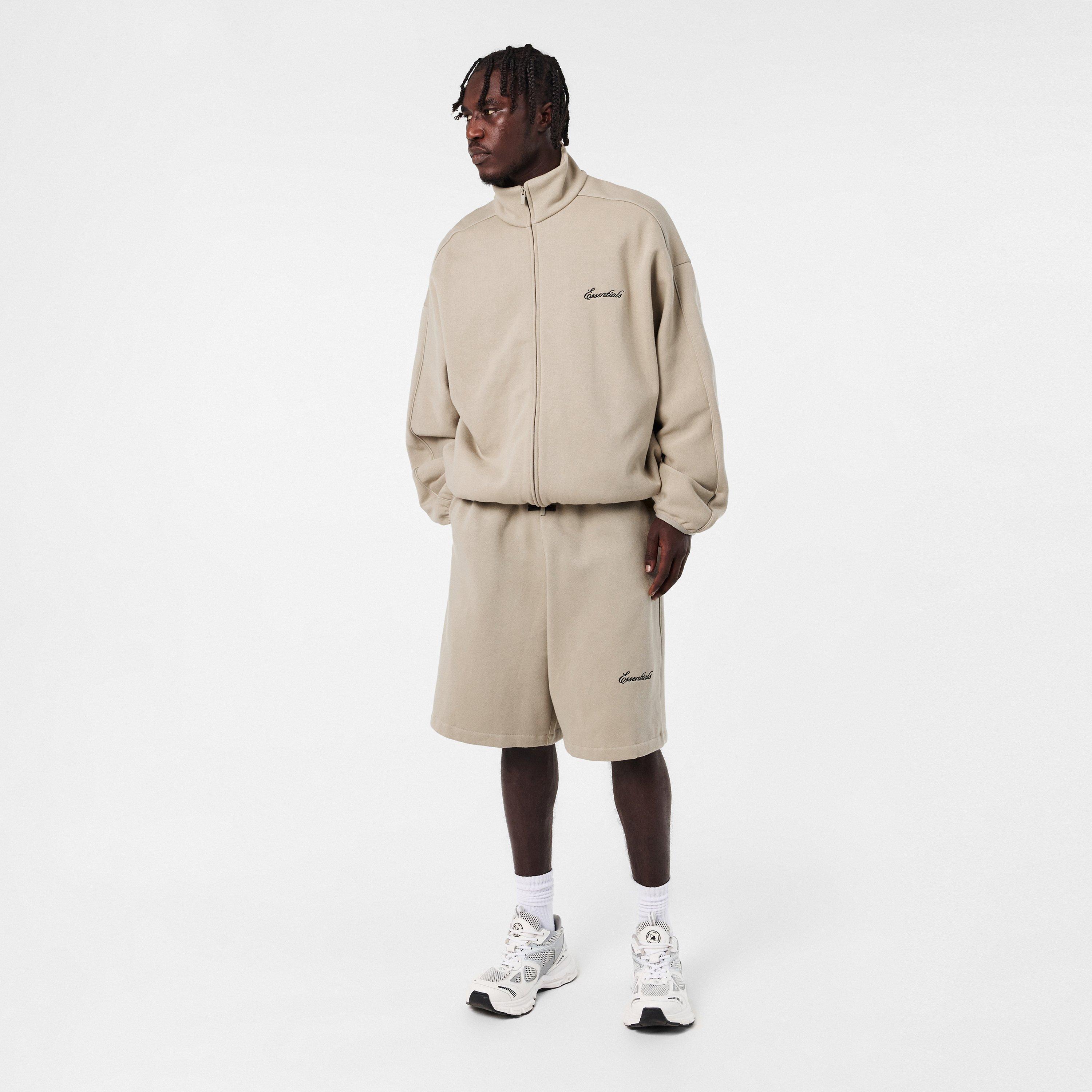 Abbey Stone - Fear Of God Essentials - Men's Fleece Jogger Shorts - 6