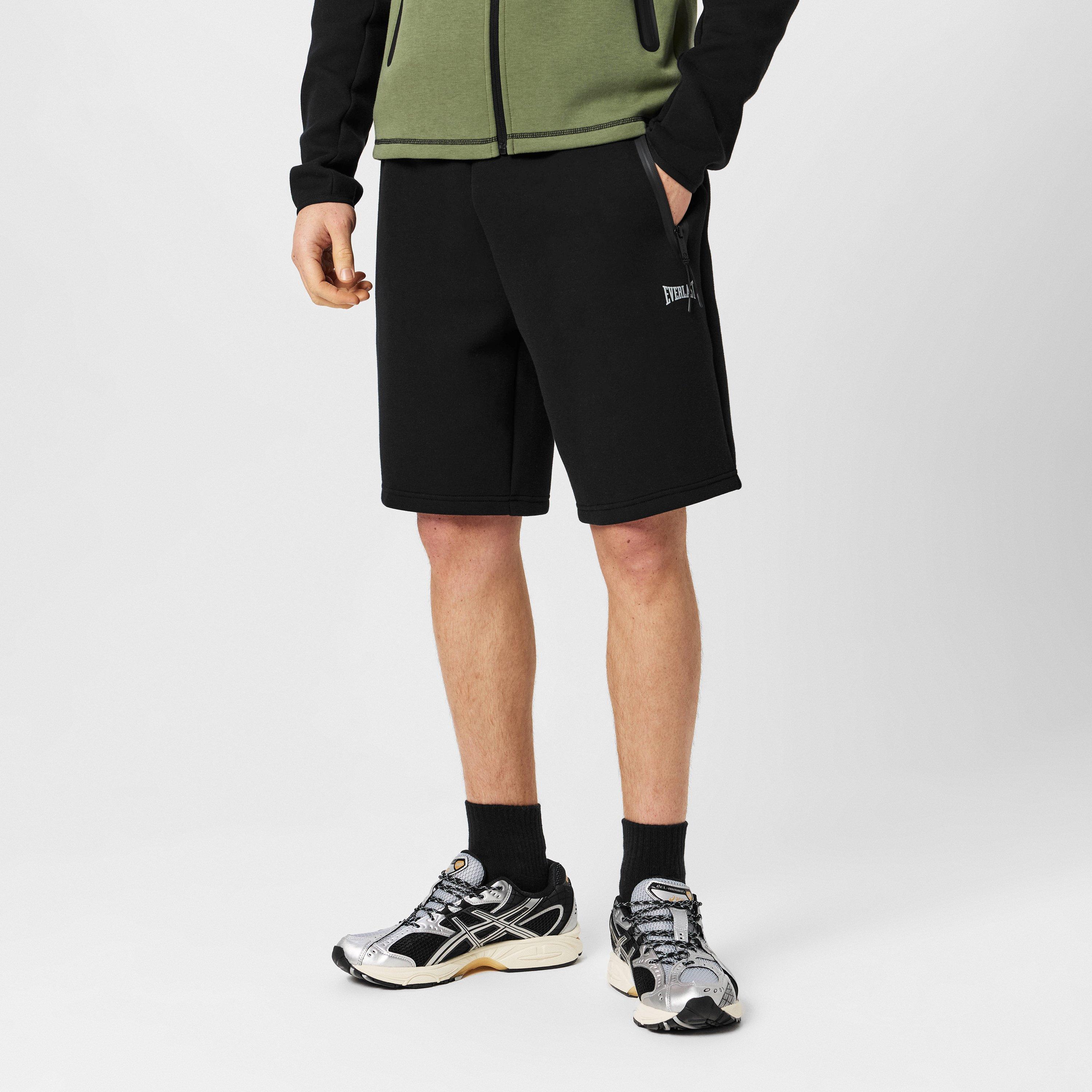 Black - Everlast - Tech Fleece Short Mens - 3