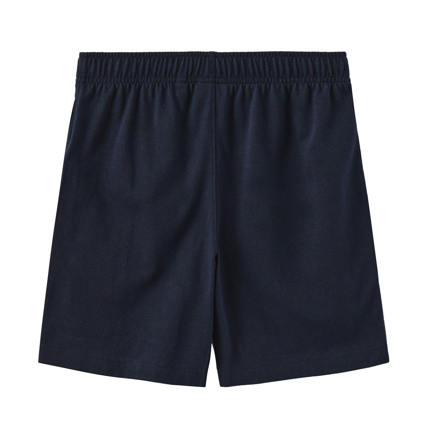Slazenger Boys Jersey Shorts Junior - Navy - 9-10 Yrs