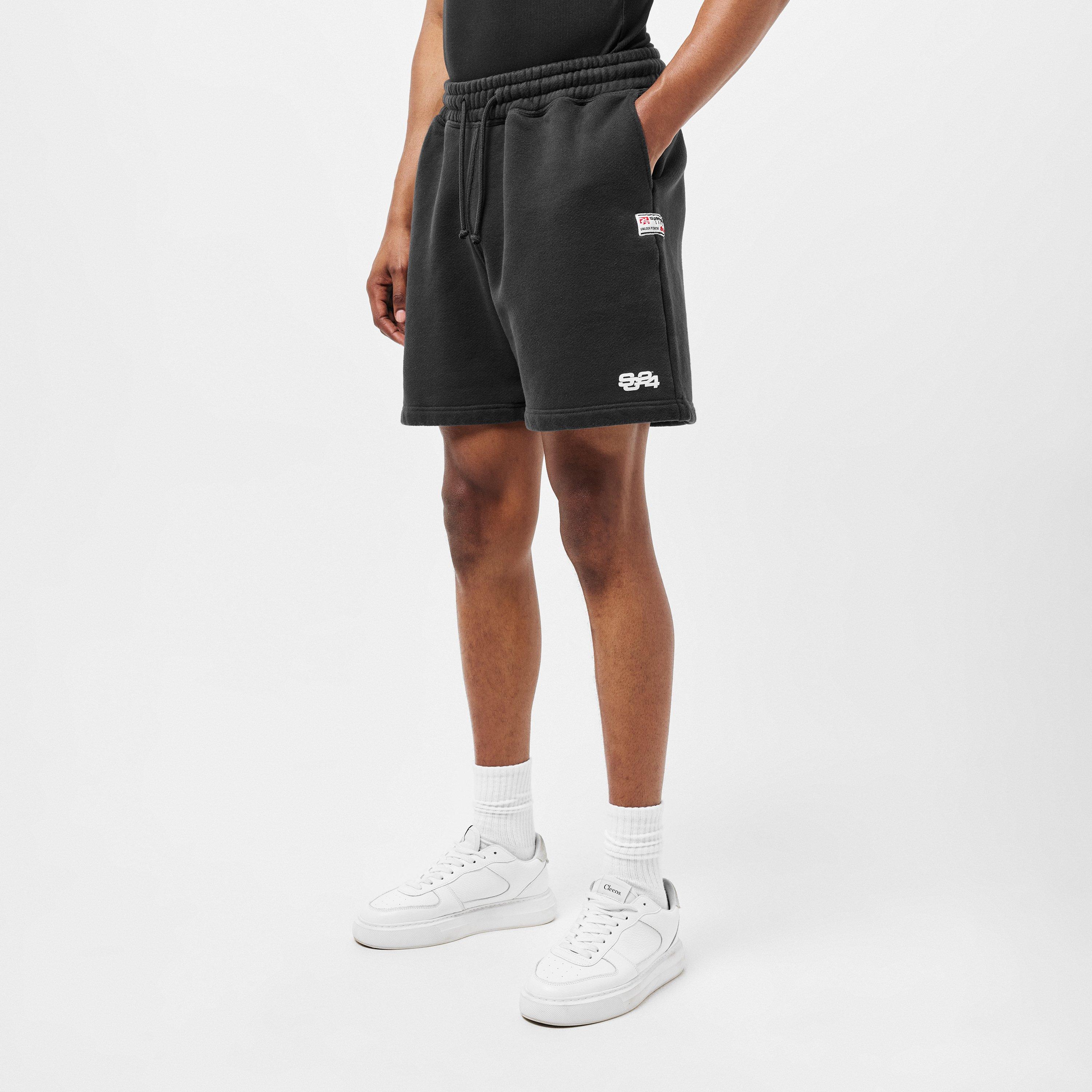 Jet Black - Summer Games - Men's Fleece Jogger Shorts - 3