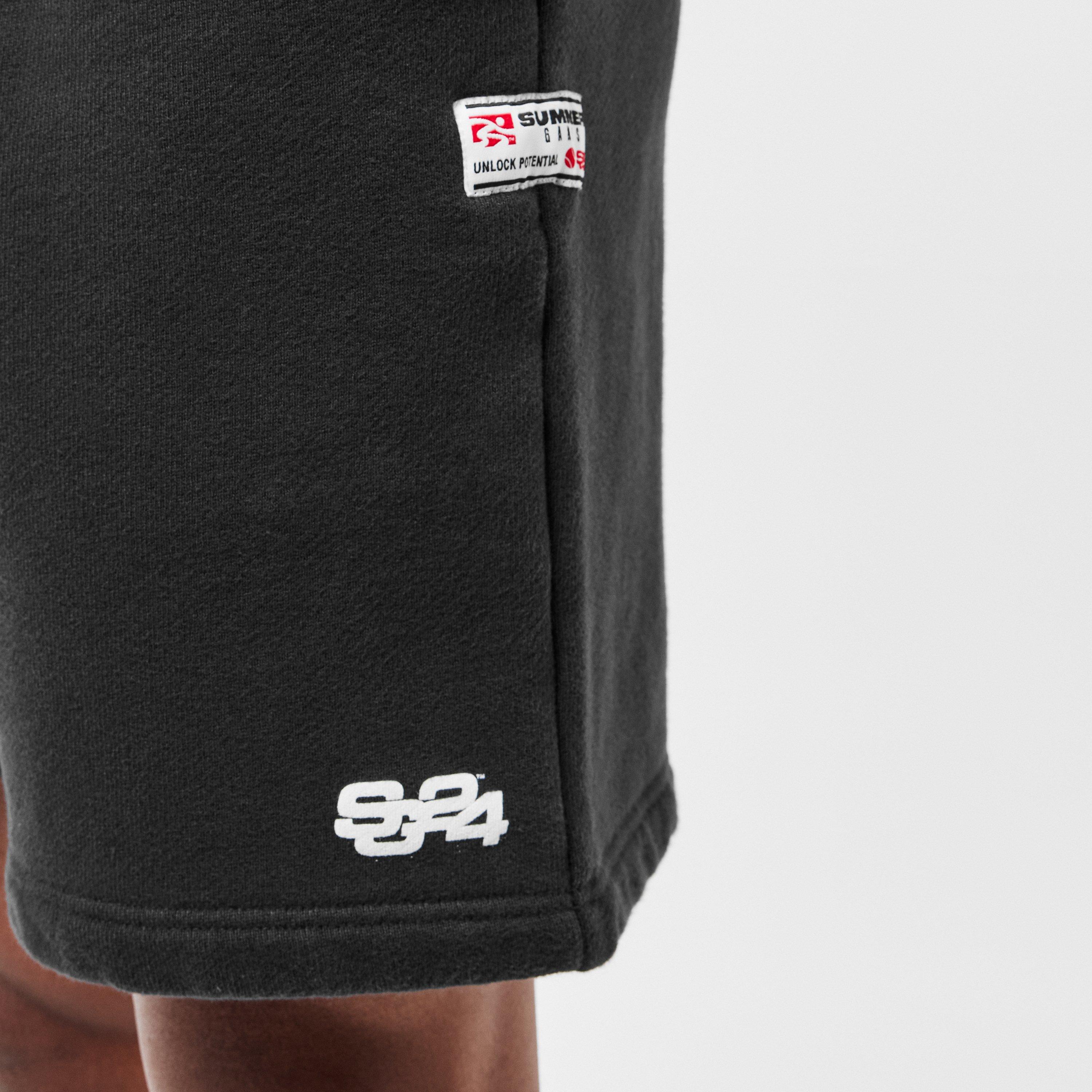 Jet Black - Summer Games - Men's Fleece Jogger Shorts - 5