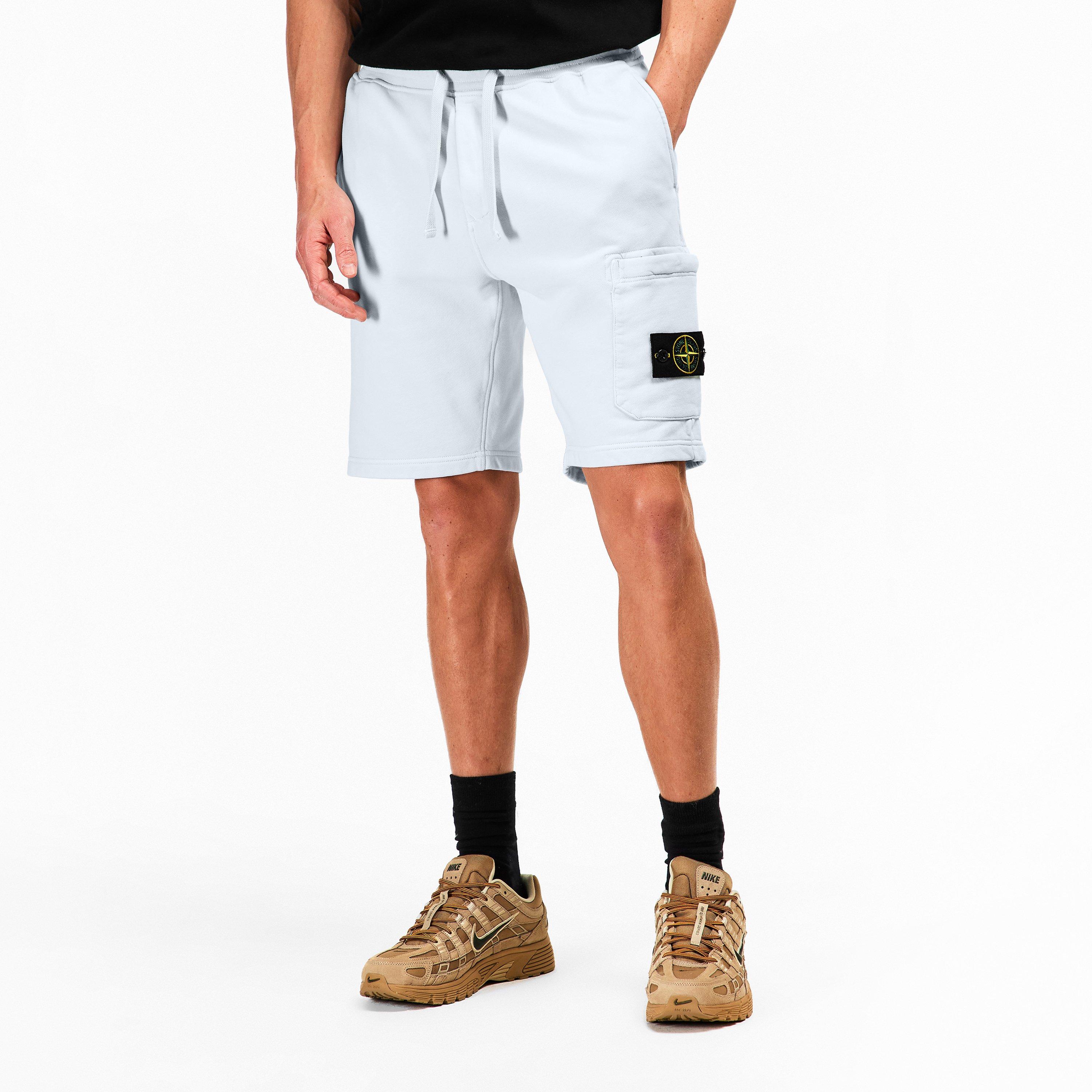 Sky Blue V0041 - Stone Island - Stone LW Flc Short Sn62 - 3