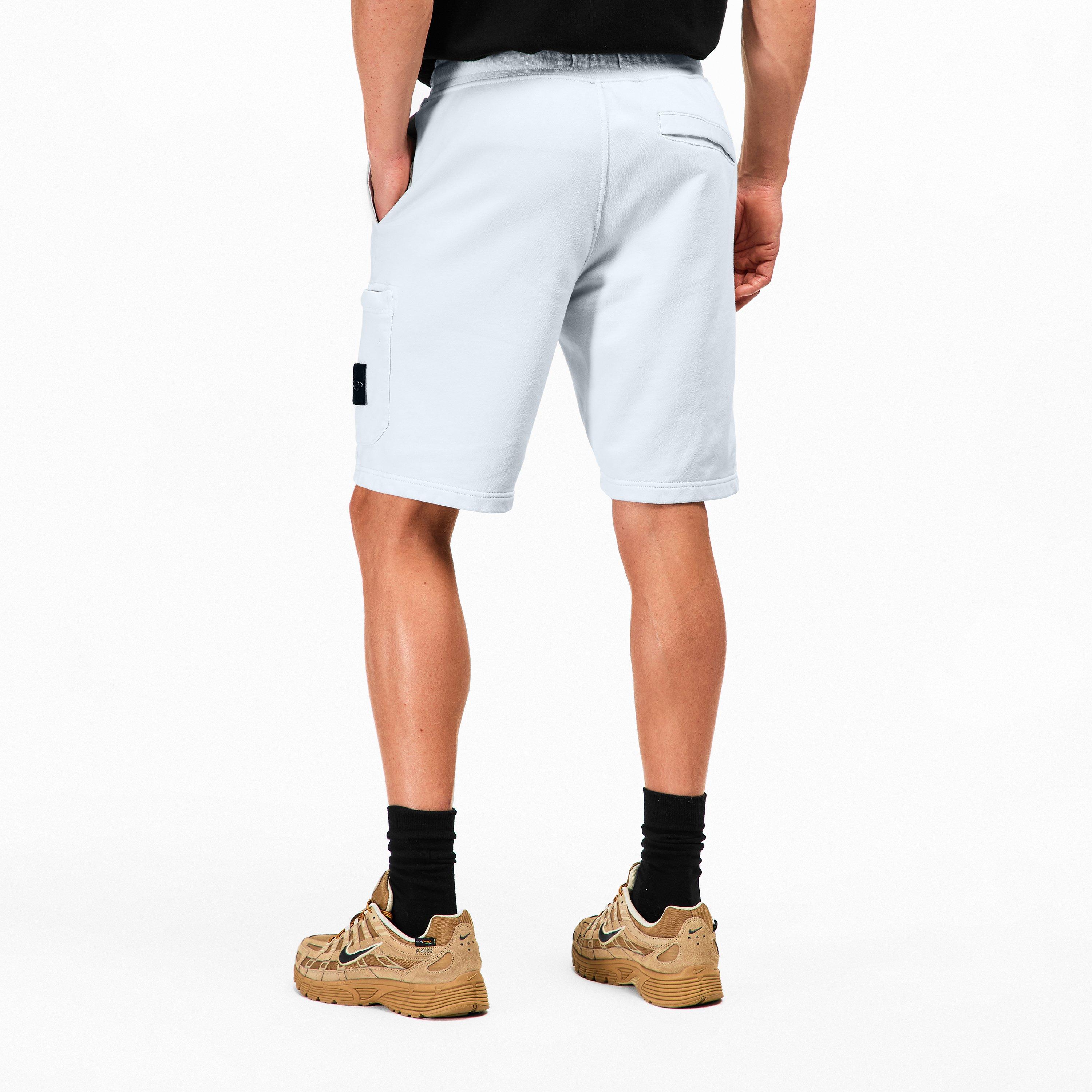 Sky Blue V0041 - Stone Island - Stone LW Flc Short Sn62 - 4