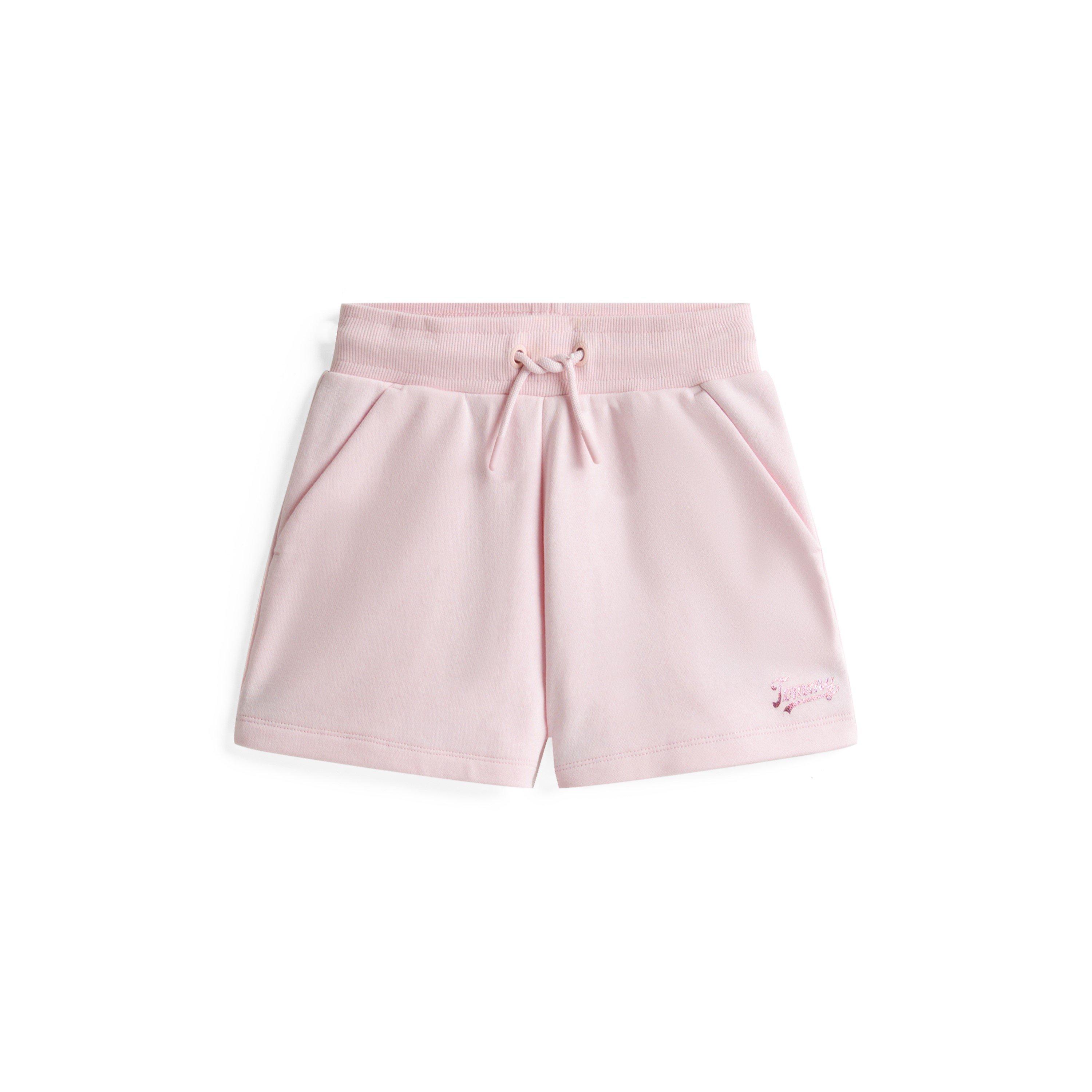 Tommy Hilfiger Girls Kids' Fleece Jogger Shorts - Light Pink Tog - 16Y