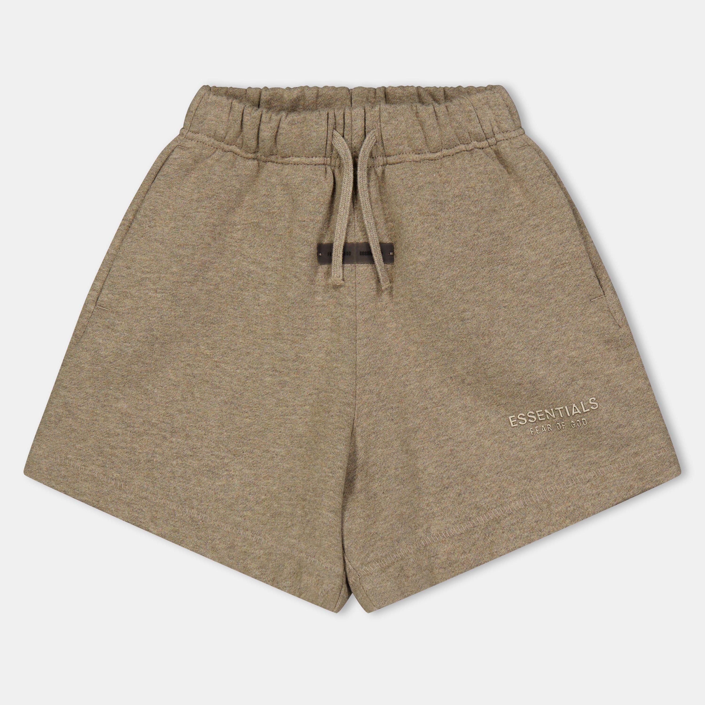 Homestd Heather - Fear Of God Essentials - Unisex Kids' Relaxed Fit Fleece Jogger Shorts - 1