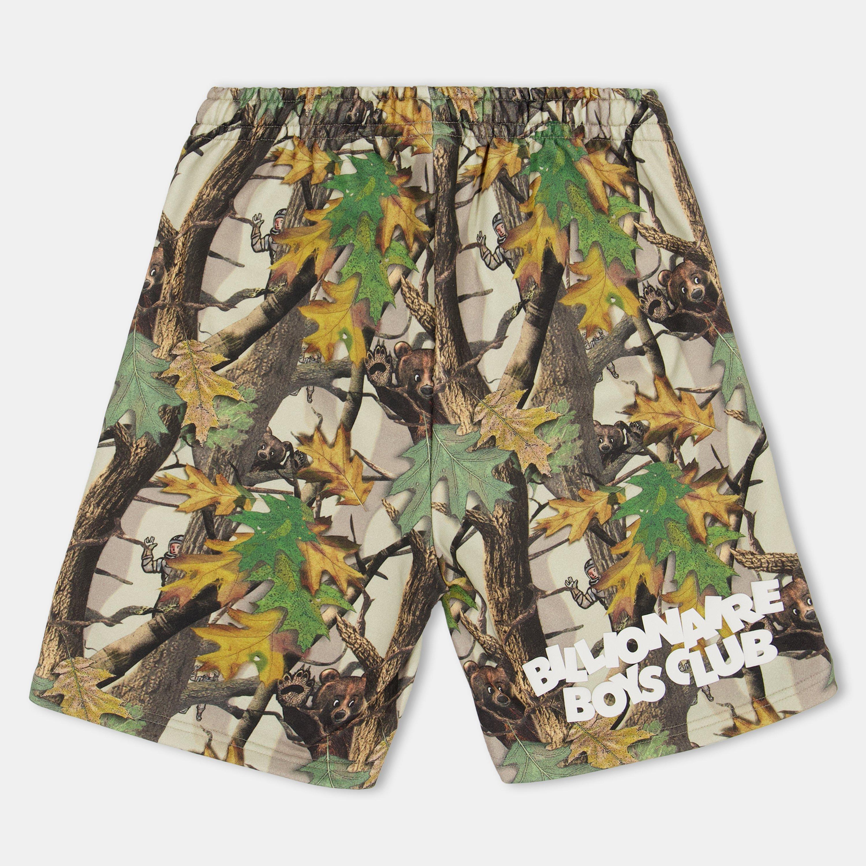 Camo Multi - Billionaire Boys Club - Unisex Fleece Shorts, Kids - 2