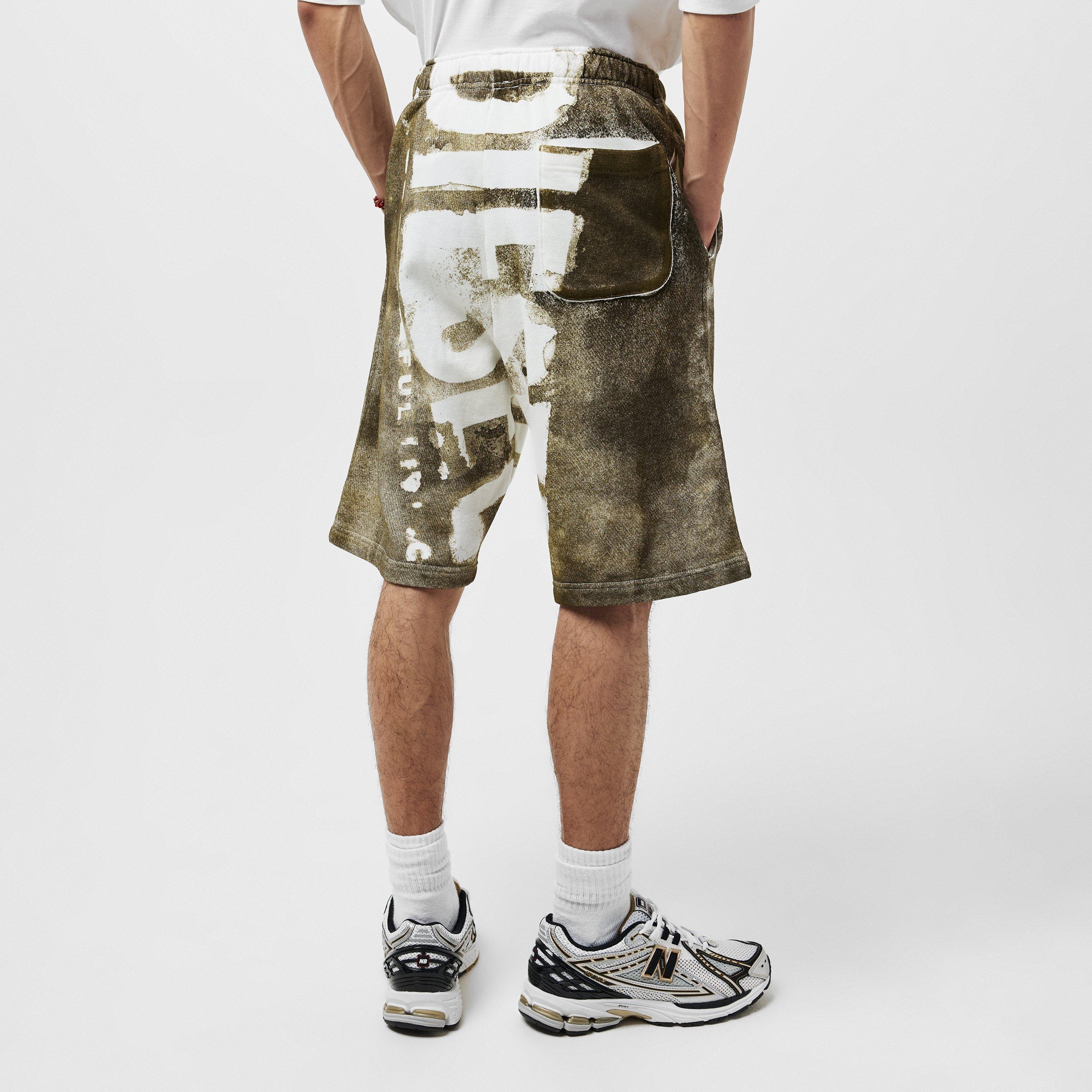 Beech - Diesel - Men's Fleece Jogger Shorts - 4