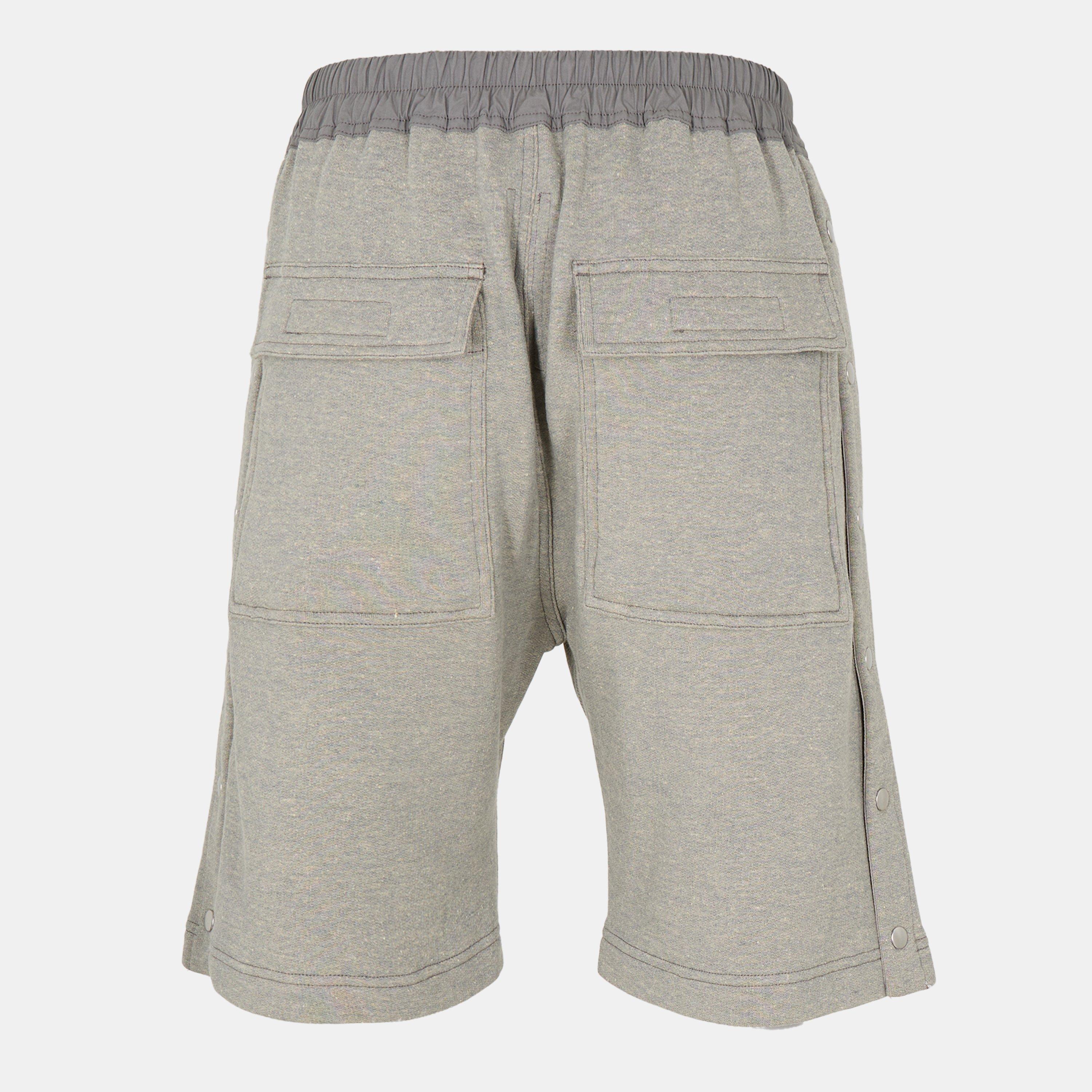 Grey 178 - Rick Owens Drkshdw - Men's Fleece Jogger Shorts - 2
