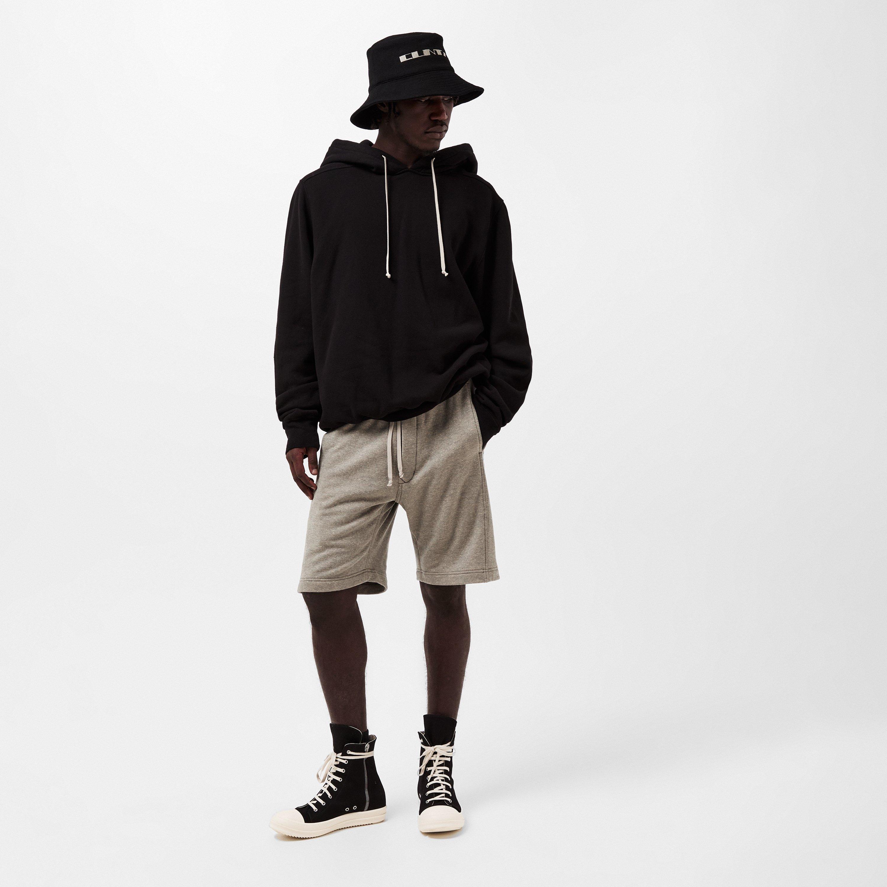 Grey 178 - Rick Owens Drkshdw - Men's Fleece Jogger Shorts - 6