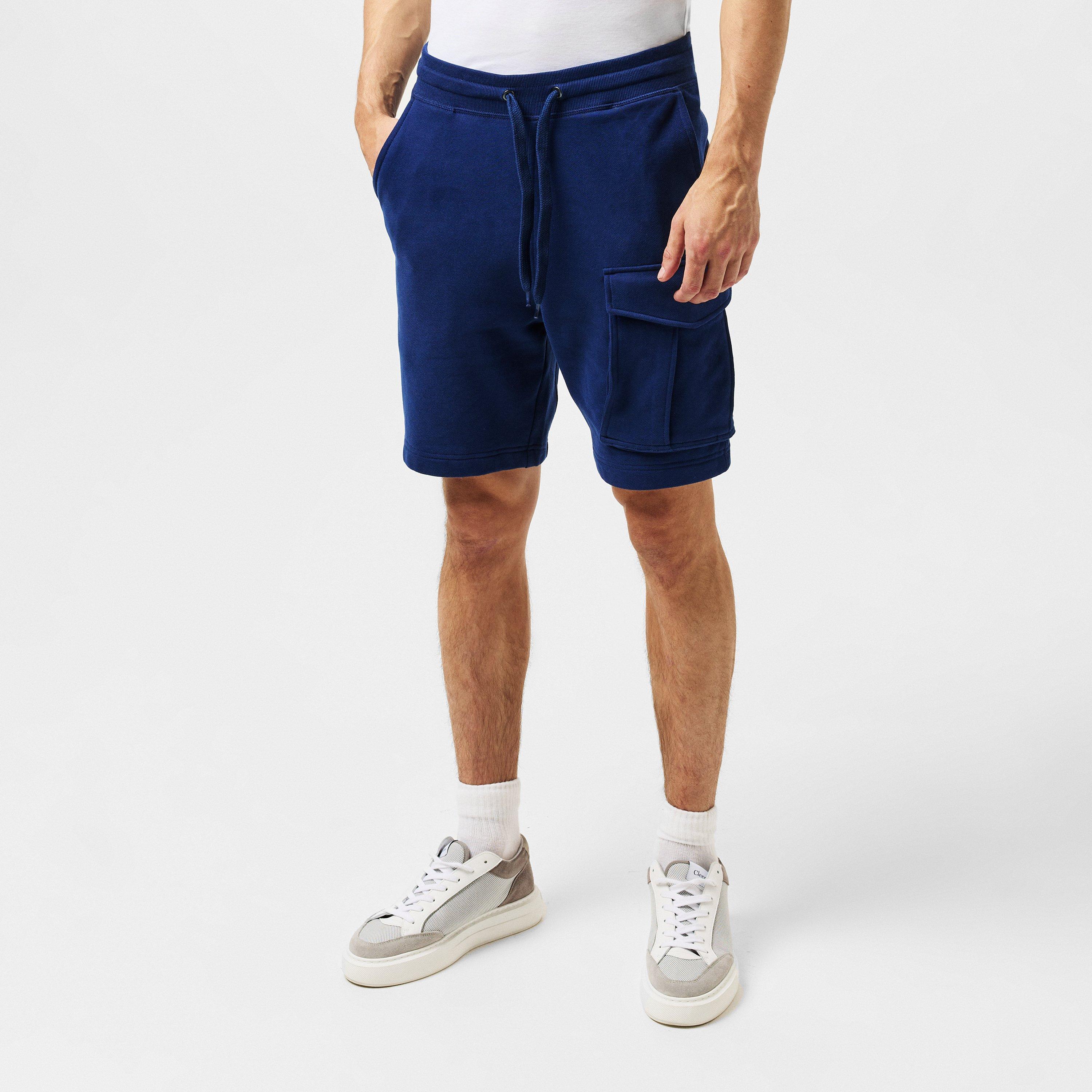 Imperial Blue - G Star - One Pocket Sweat Shorts - 3
