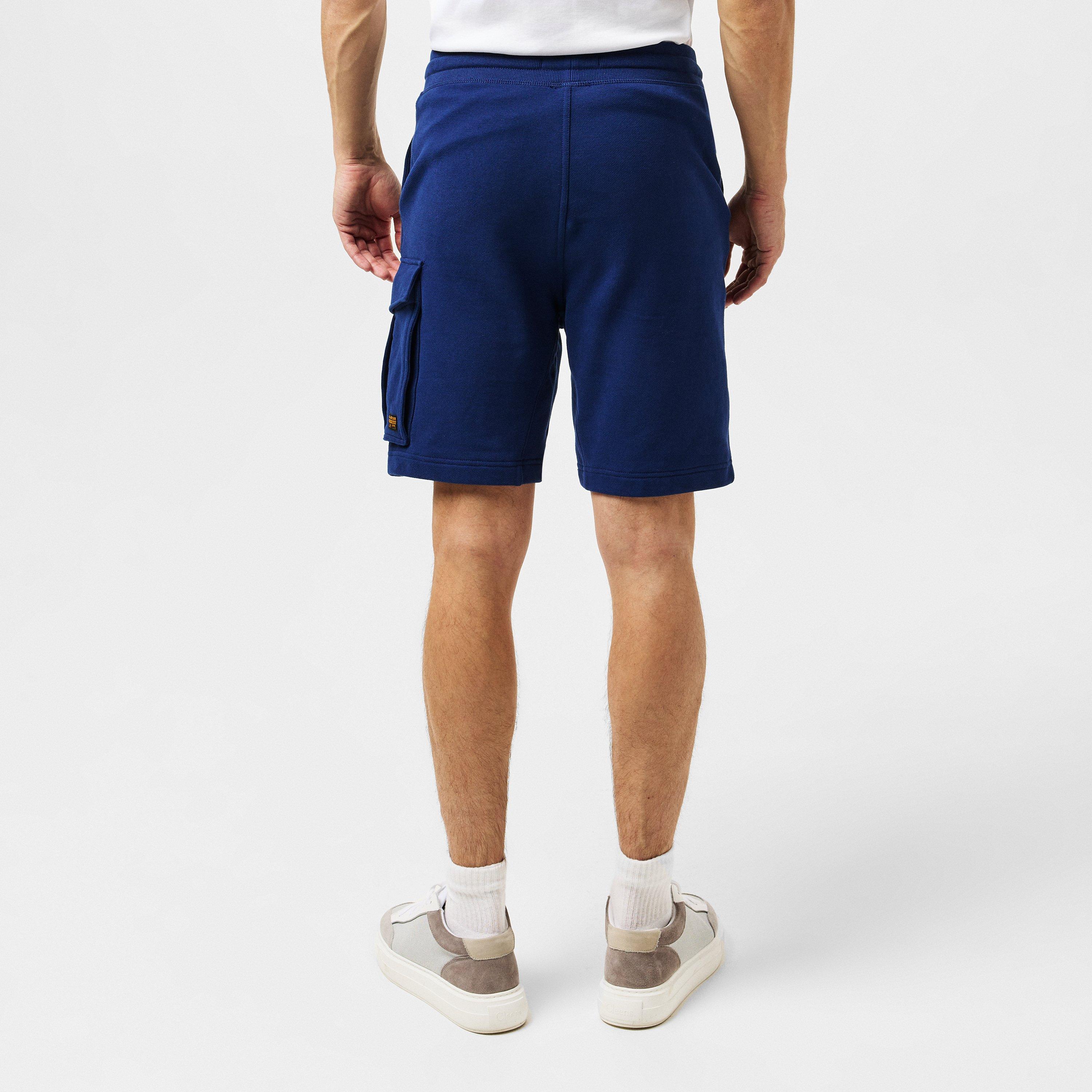 Imperial Blue - G Star - One Pocket Sweat Shorts - 4