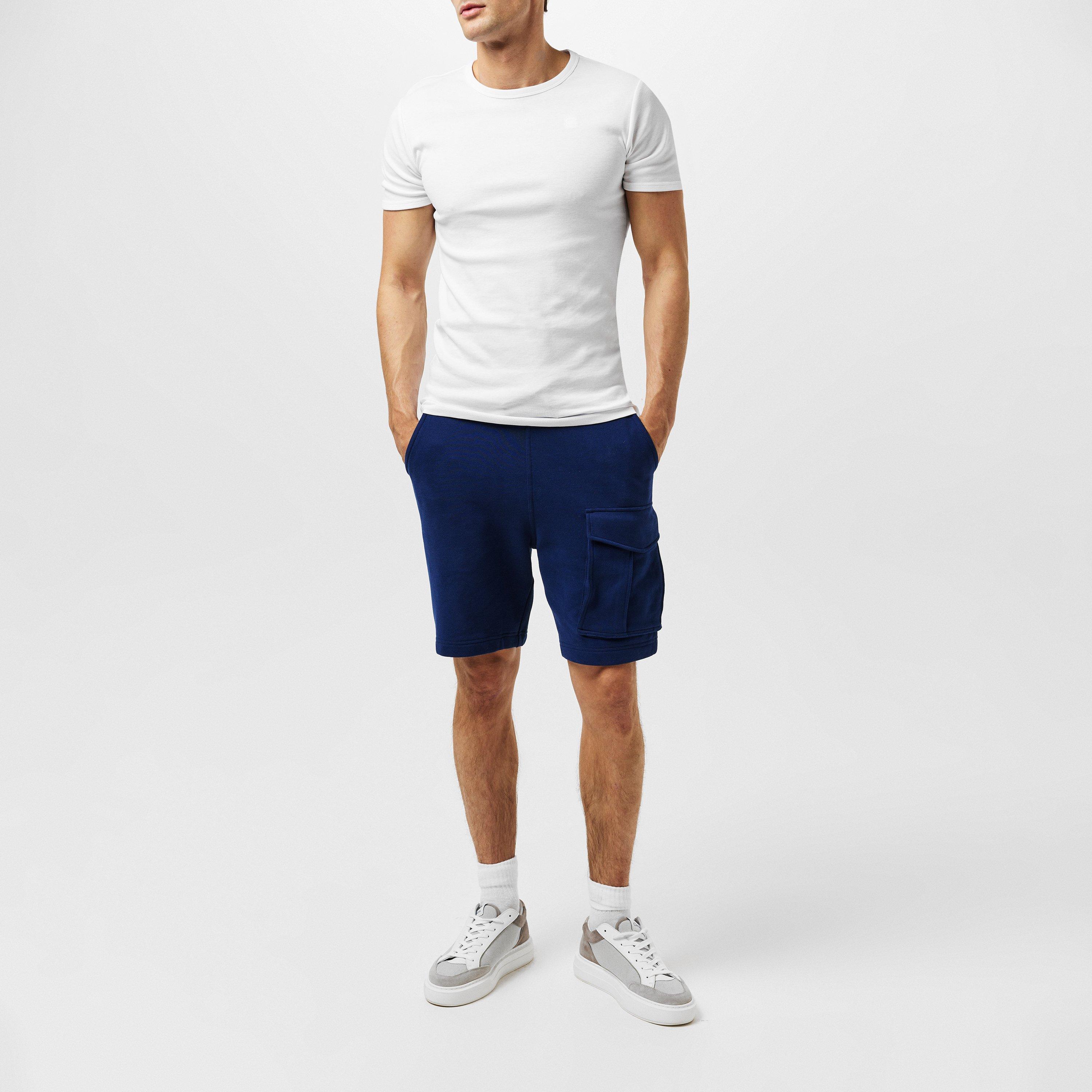 Imperial Blue - G Star - One Pocket Sweat Shorts - 6