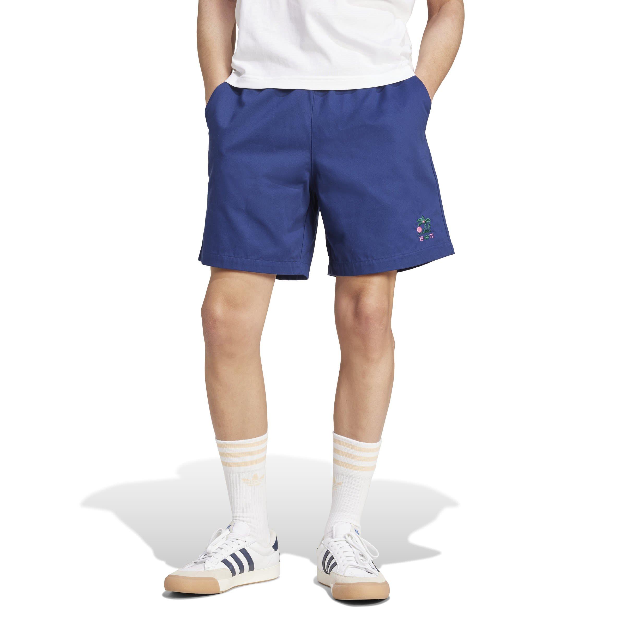 Azul Escuro - adidas Originals - Fleece Jogger Shorts - 2