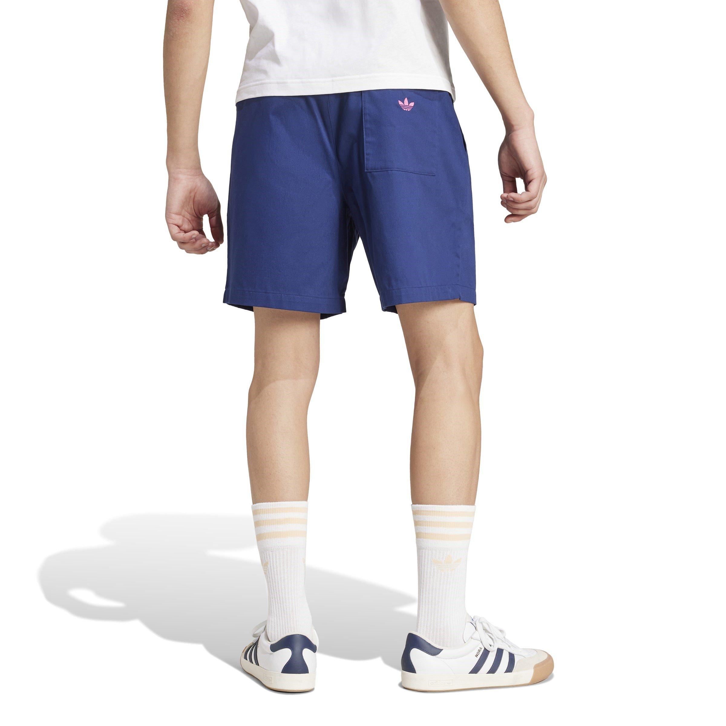 Azul Escuro - adidas Originals - Fleece Jogger Shorts - 3