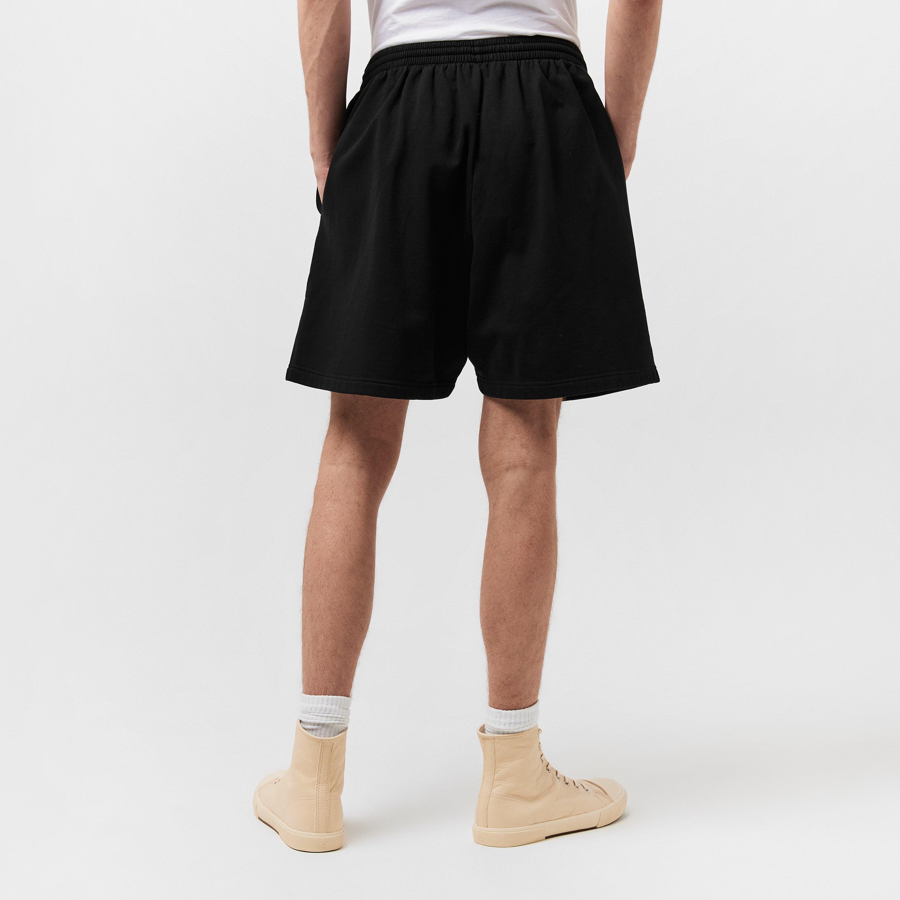 Black/Gold - Balenciaga - Men's Jersey Shorts - 4