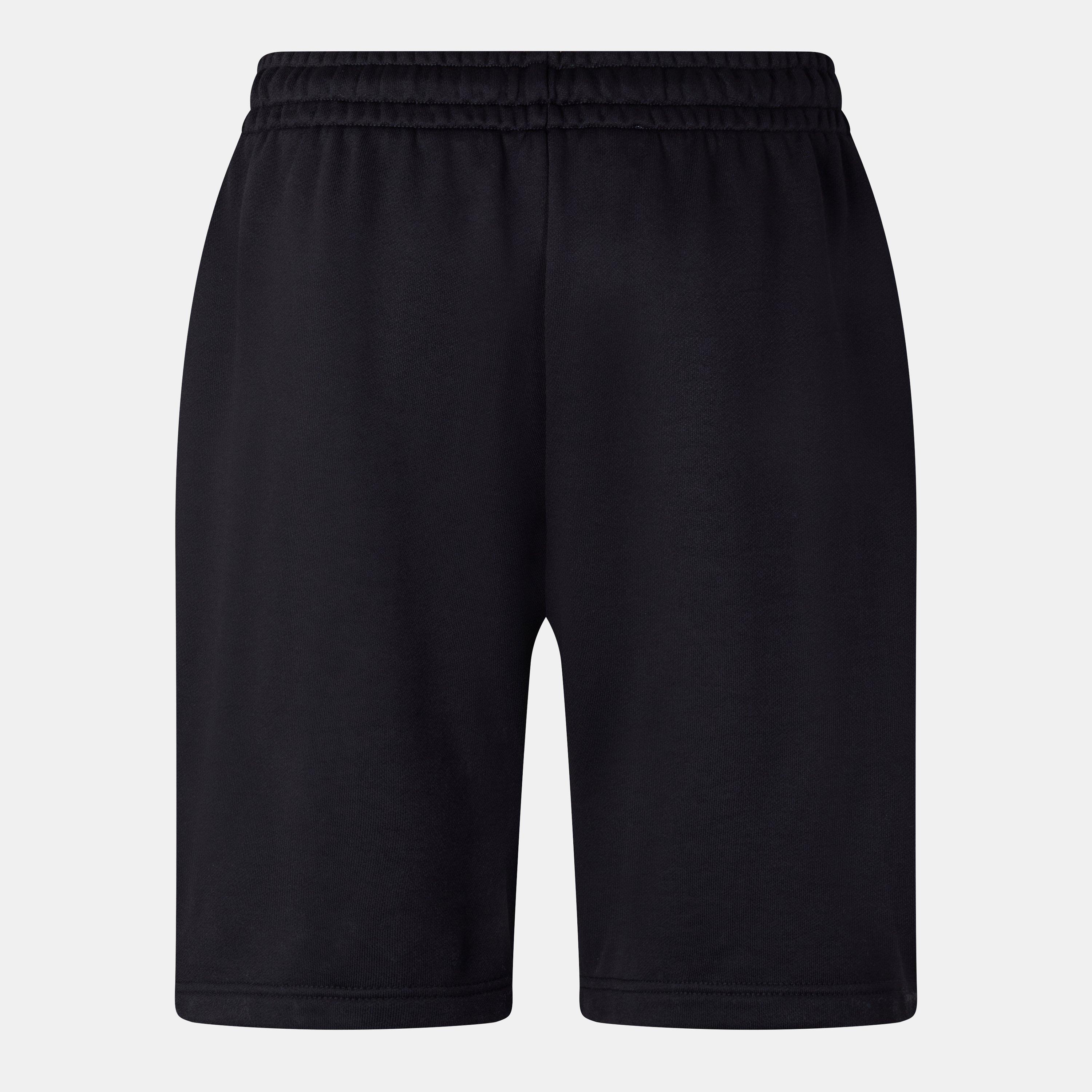 Black/White - Off White - Men's Fleece Shorts - 2