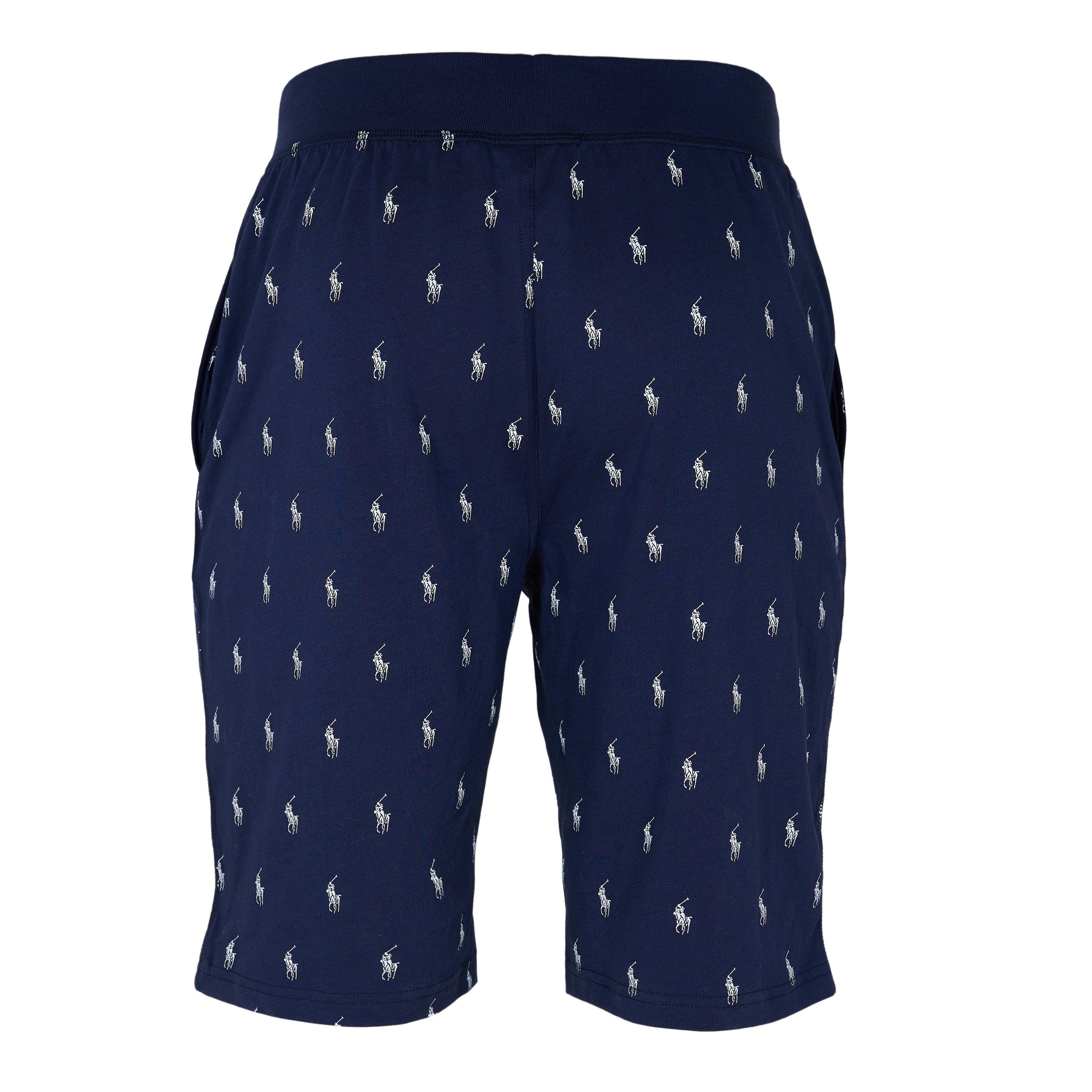 Navy AOPP - Polo Ralph Lauren - Slim Liquid Sleep Short - 2
