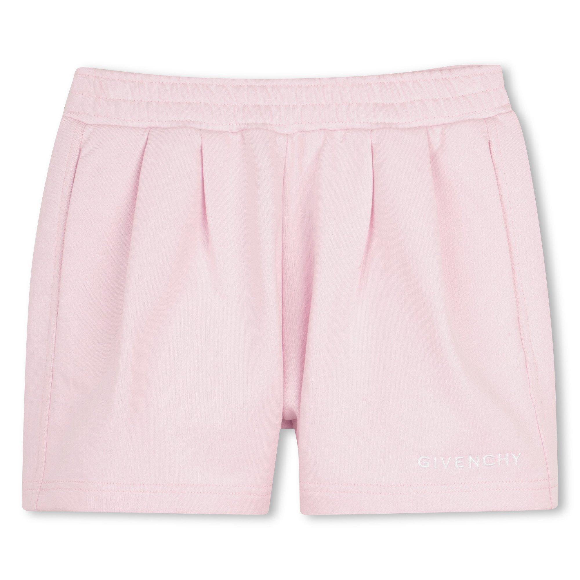 GIVENCHY Kids' Fleece Shorts - Pink 44Z - Size 10Y