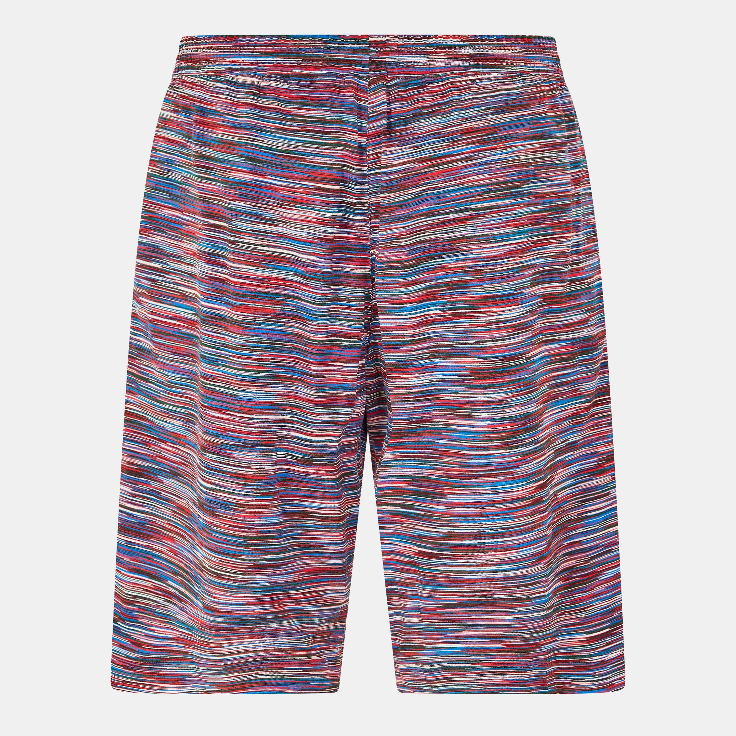 Multi Blu - Missoni - Fleece Jogger Shorts - 2
