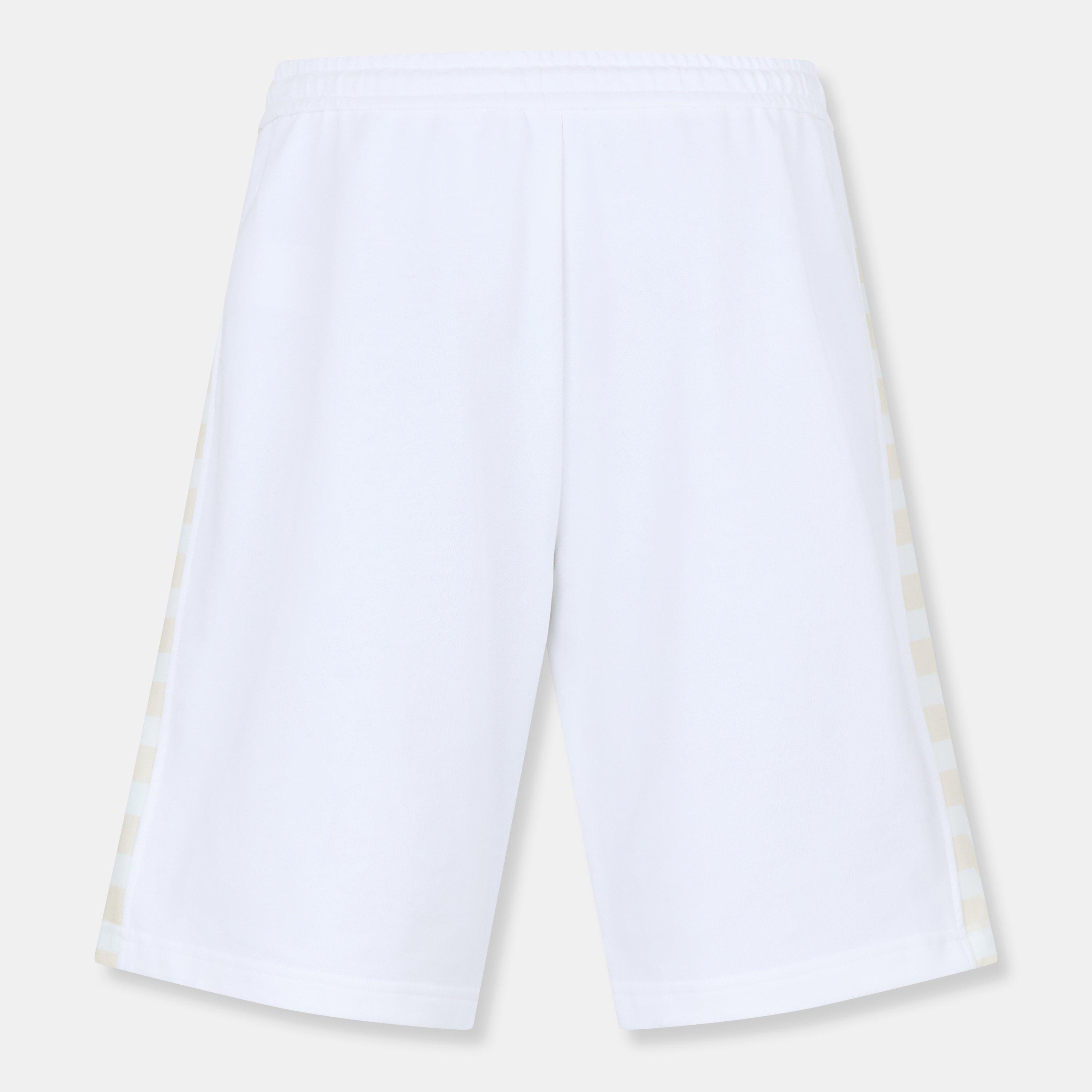 White/Beige - Missoni - Fleece Jogger Shorts - 2