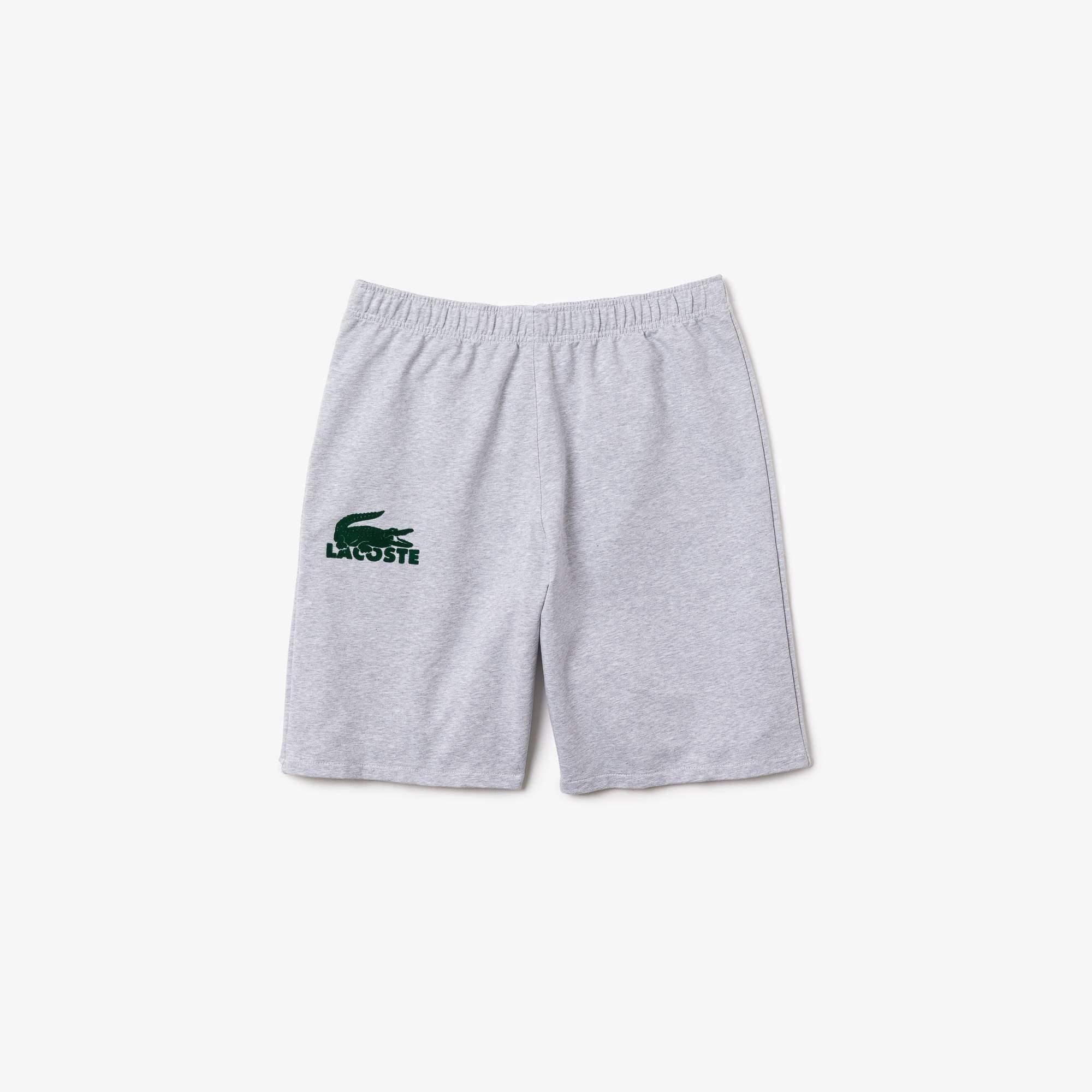 Grey Y9K - Lacoste - BW Jersey Shorts Mens - 1