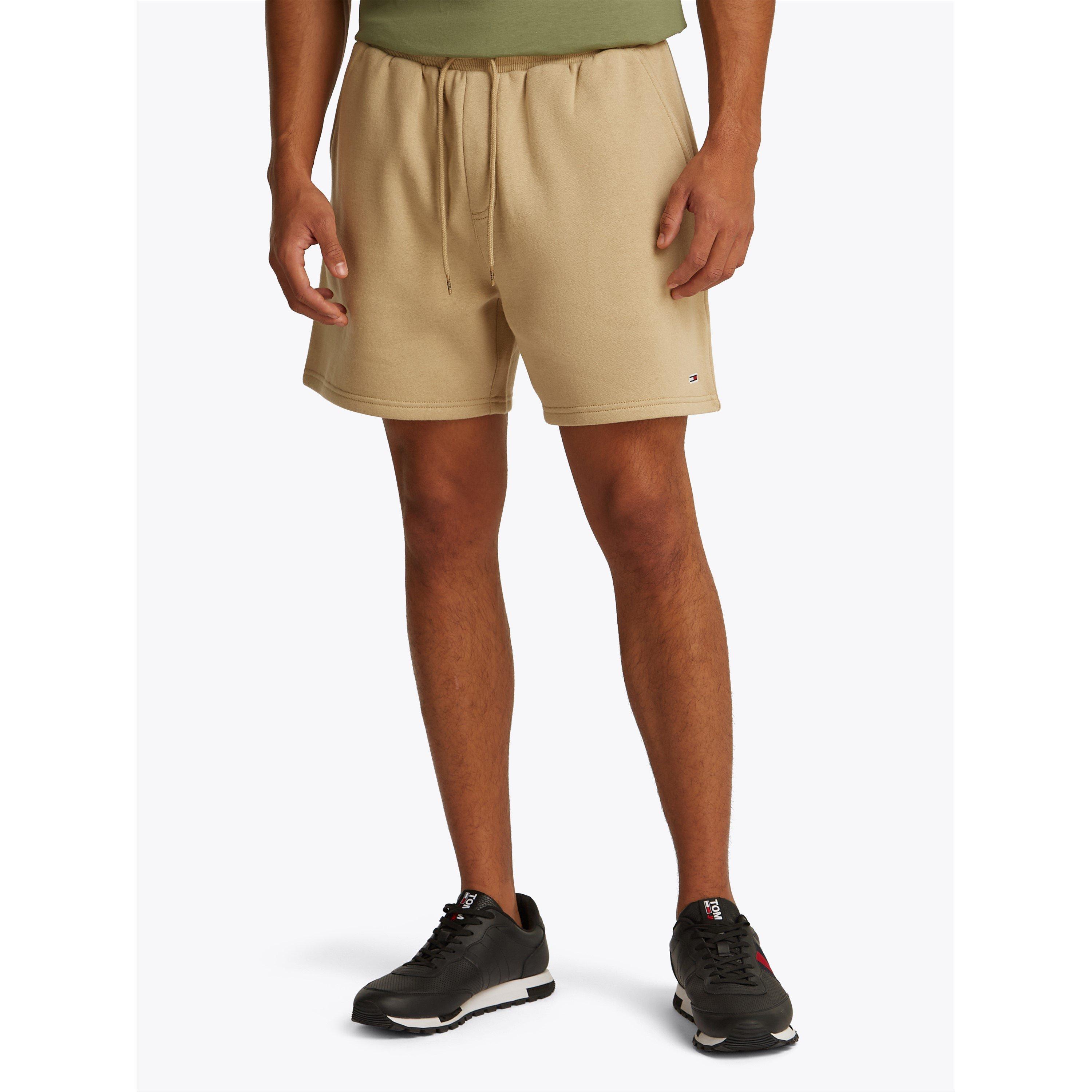 Tan ACT - Tommy Jeans - Men's Fleece Jogger Shorts - 4