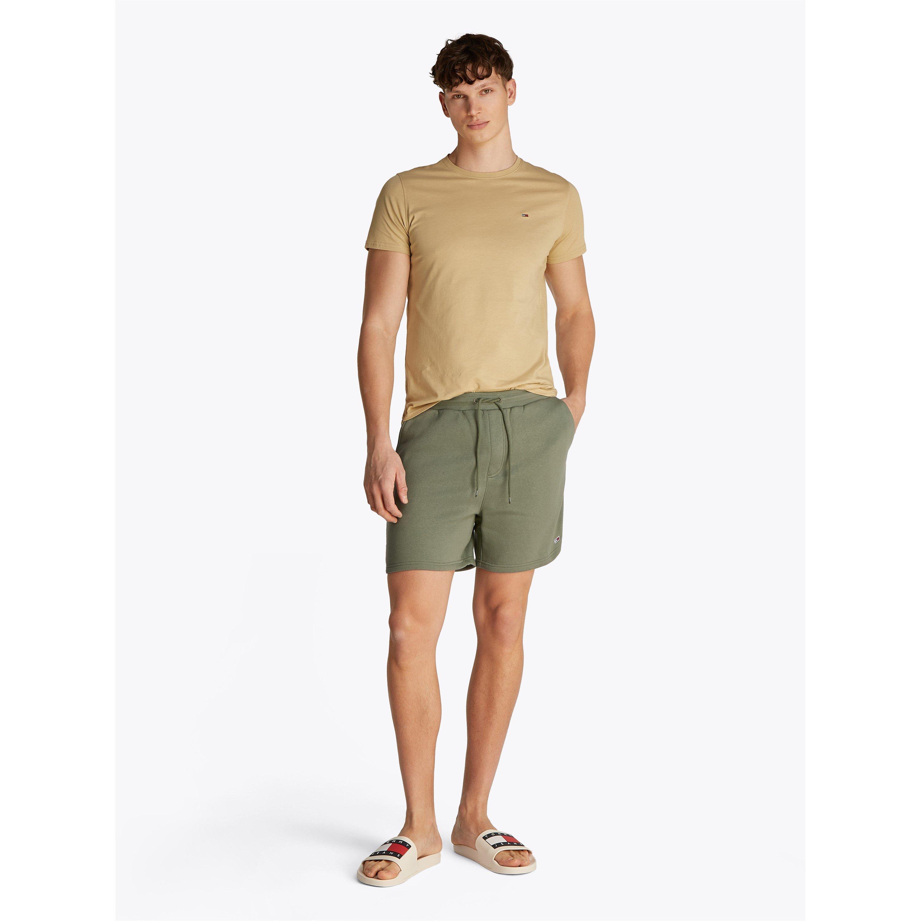 Aruba Verde - Tommy Jeans - Men's Fleece Jogger Shorts - 3