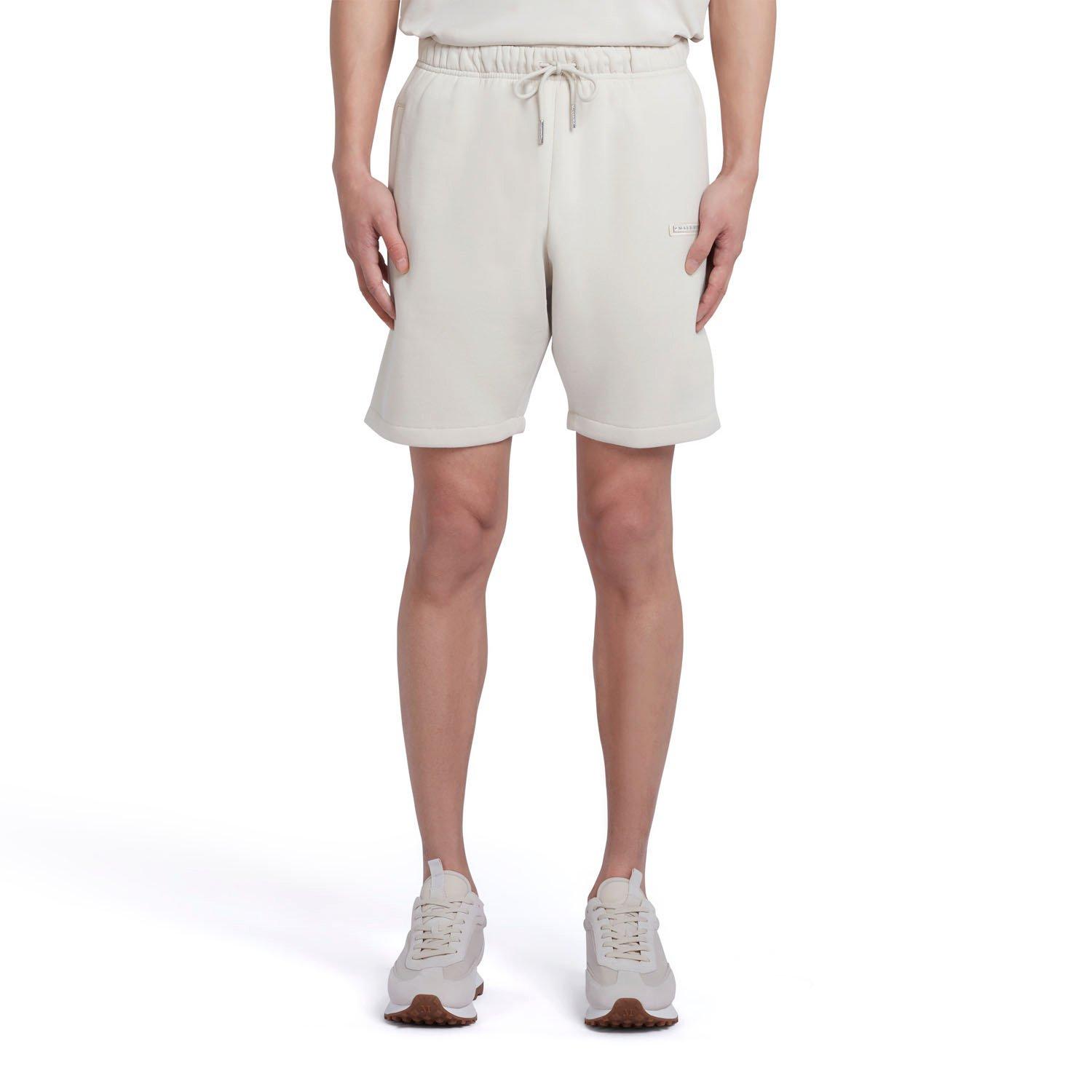 Dusty Taupe - Mallet - Men's Fleece Jogger Shorts - 1