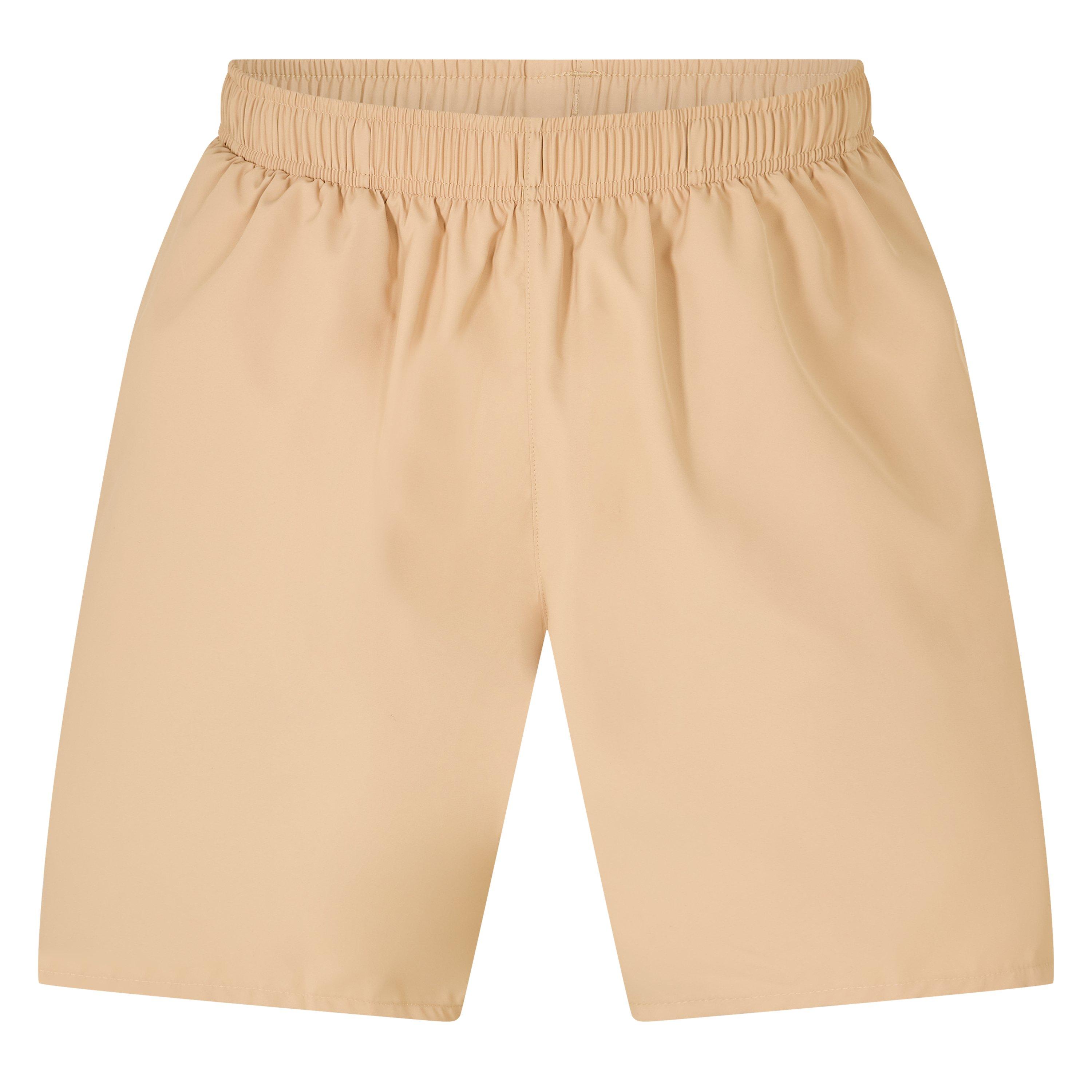 Beige 3RR - Lacoste - Men's Black Fleece Jogger Shorts - 1