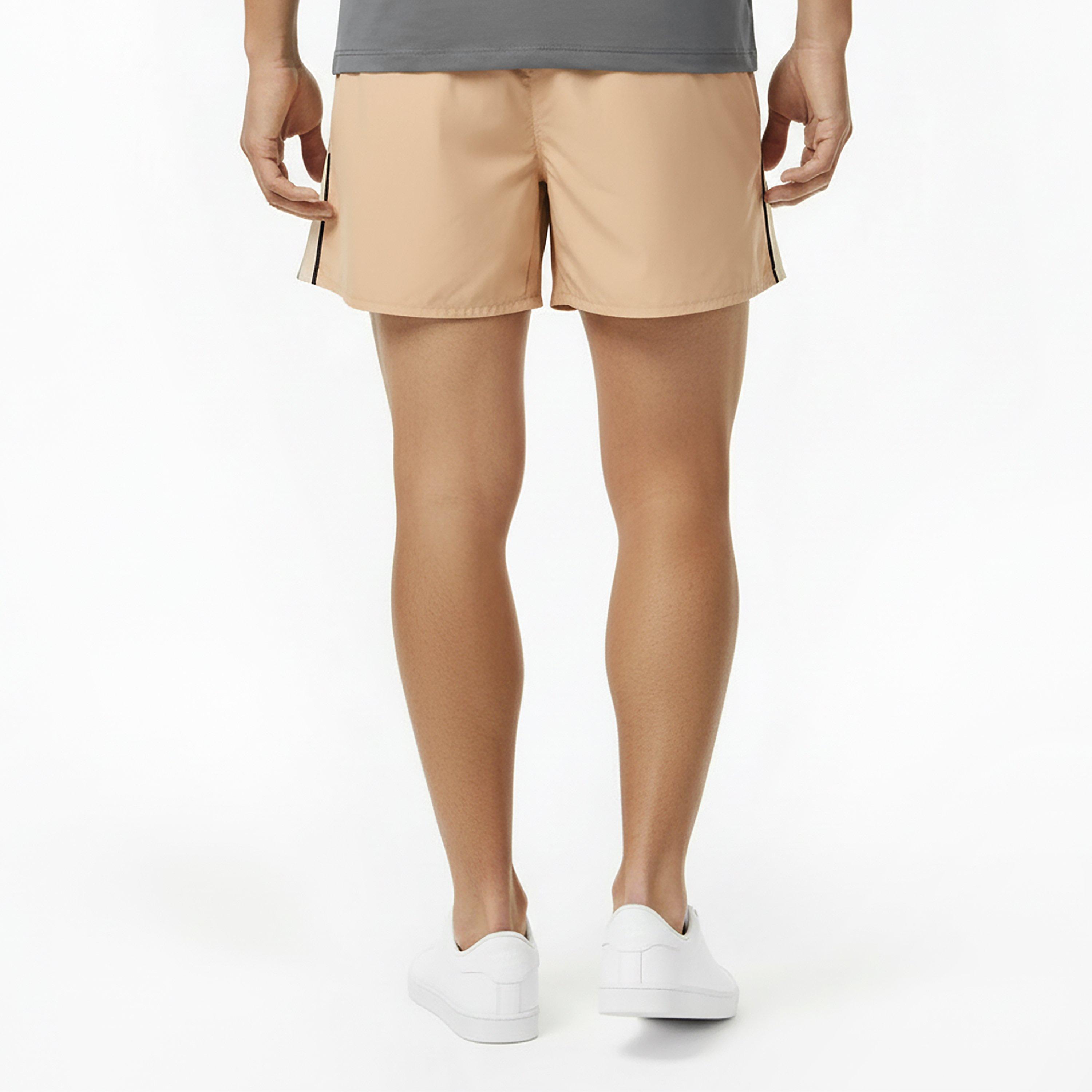 Beige 3RR - Lacoste - Men's Black Fleece Jogger Shorts - 4