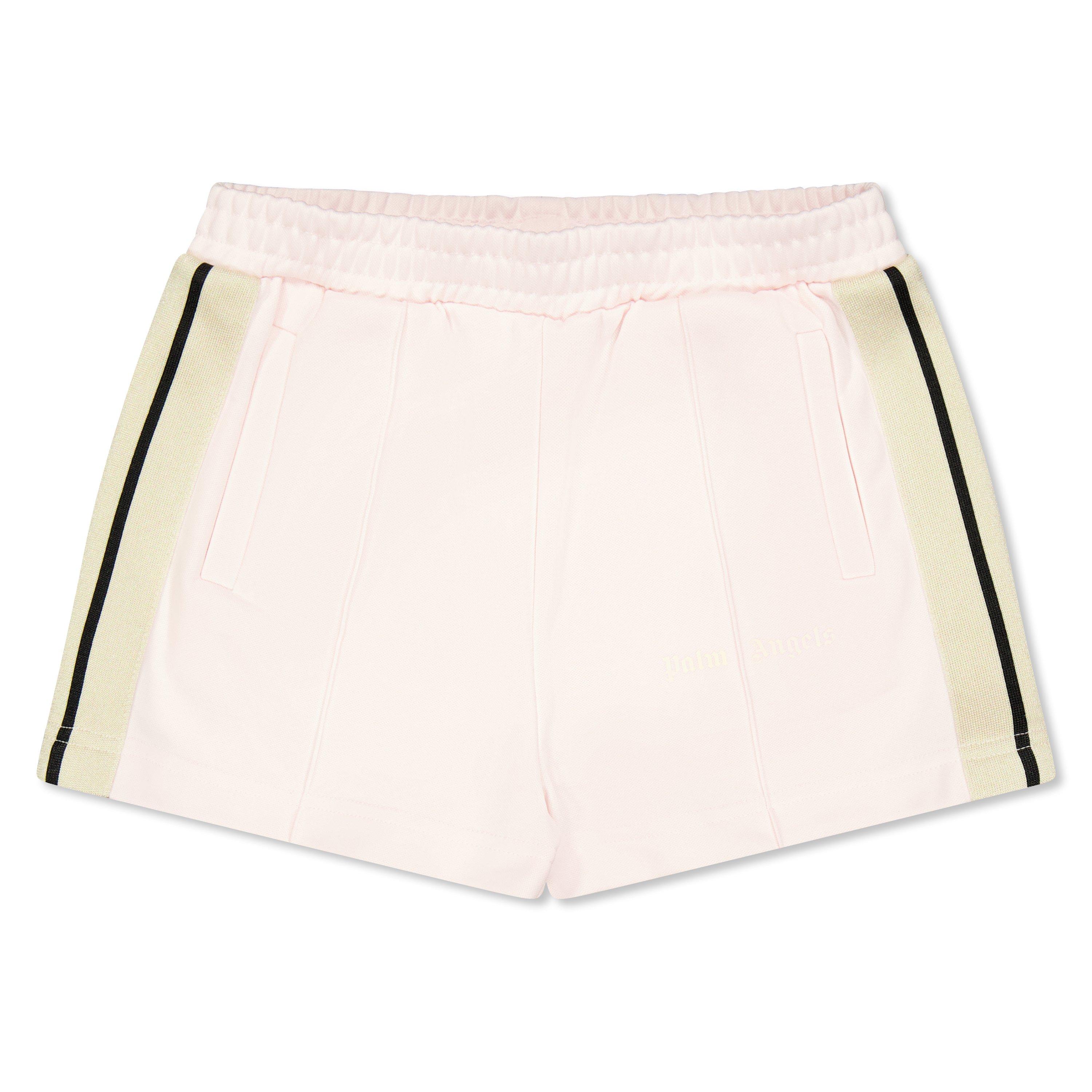 Palm Angels Girls Palm Logo Shorts Jn61 - Pink - 12Y