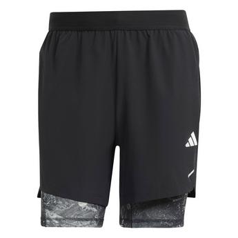 adidas Power Workout 2-in-1 Shorts Mens