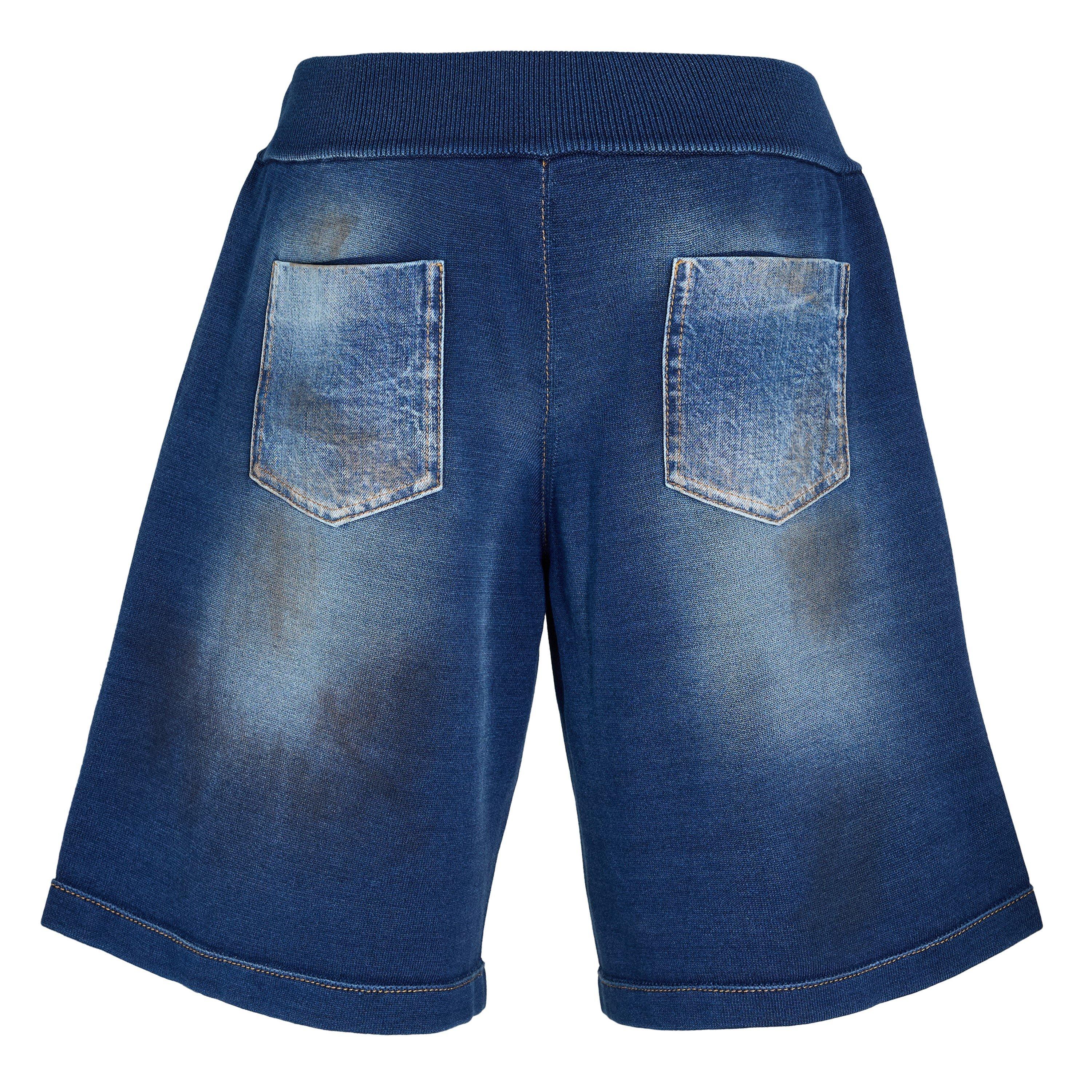 Navy - DSquared2 - DSQ Denim Short Sn61 - 2