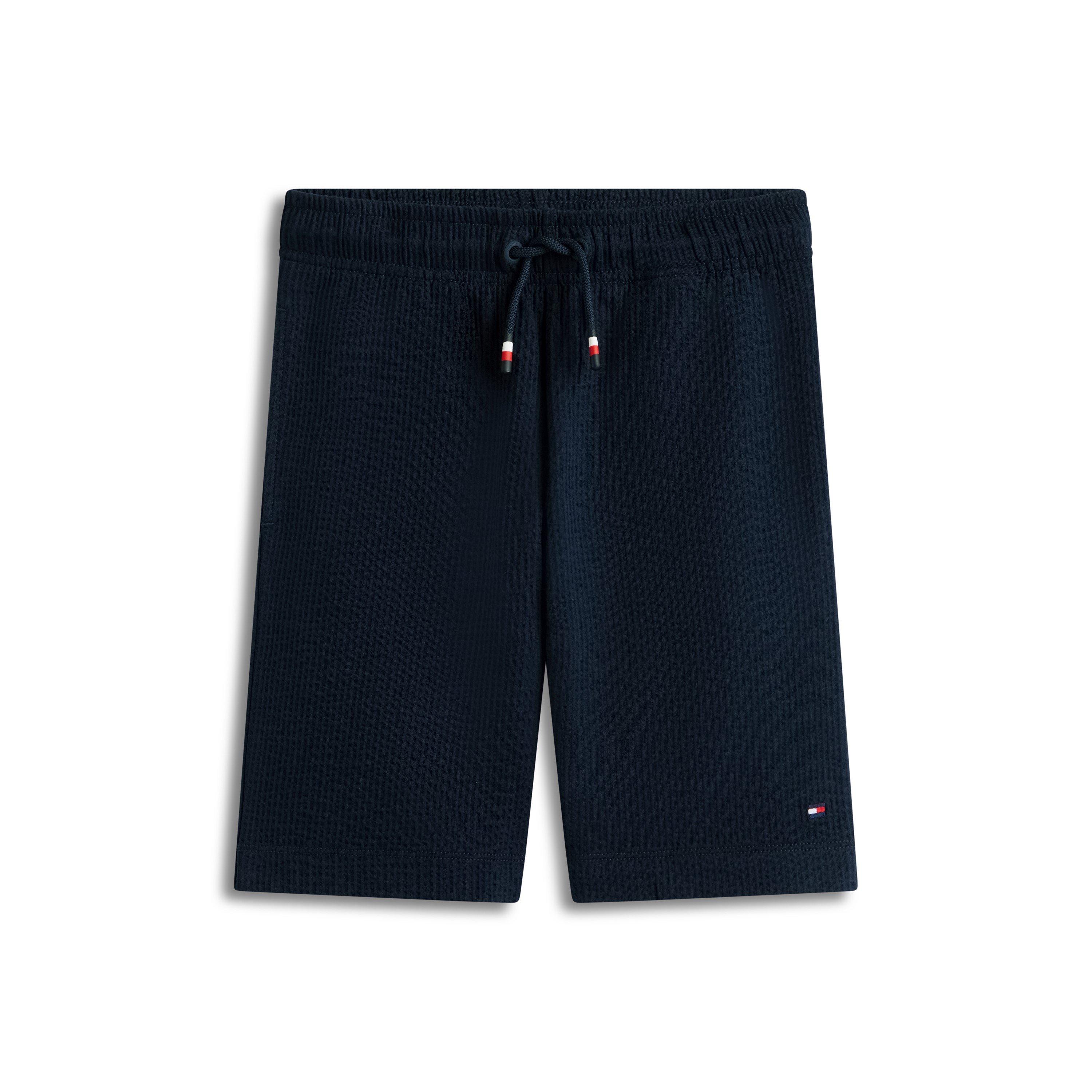 Tommy Hilfiger Boys Kids' Fleece Jogger Shorts - Night Navy C1g - 10Y