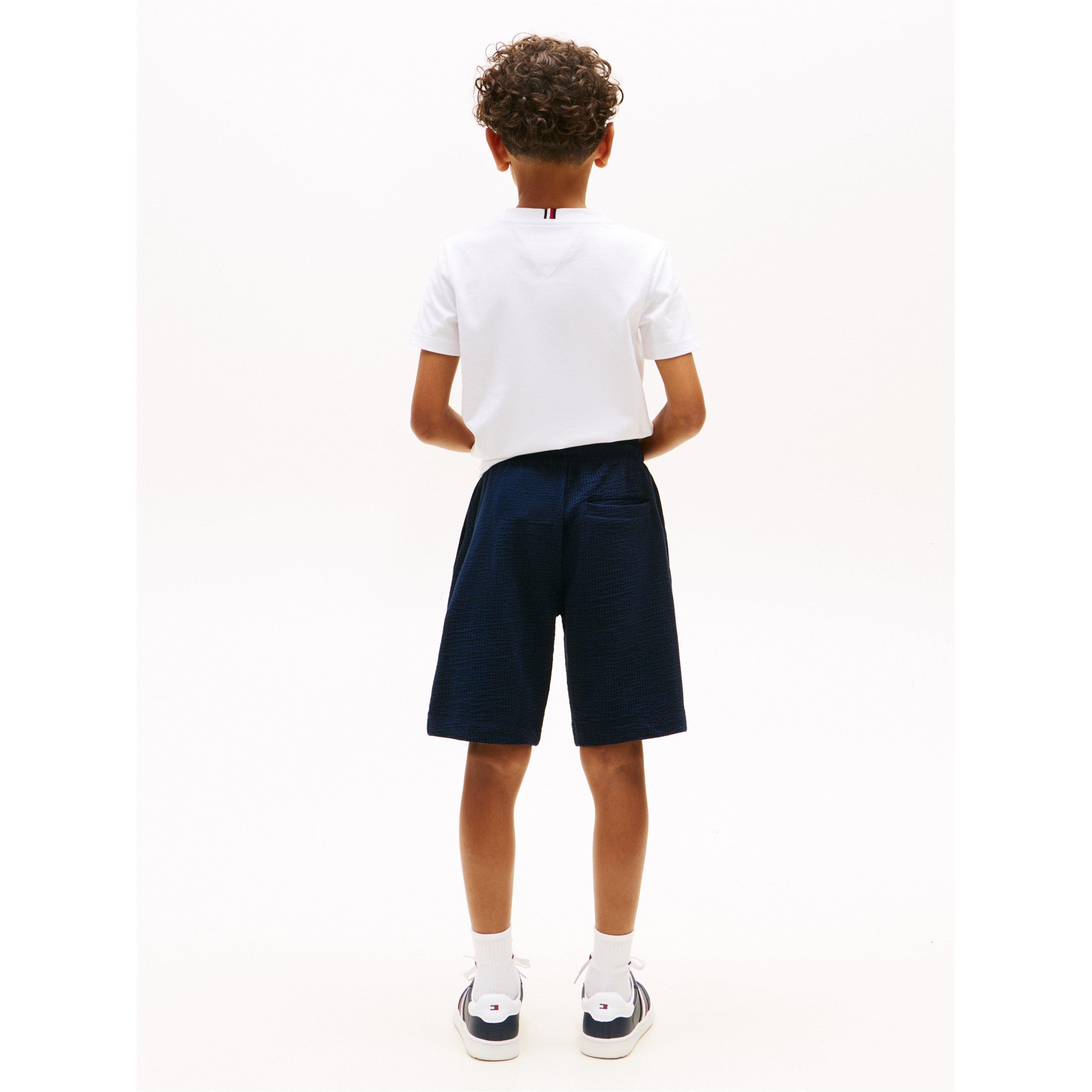Night Navy C1G - Tommy Hilfiger - Tommy Seersckr Short Jn62 - 5