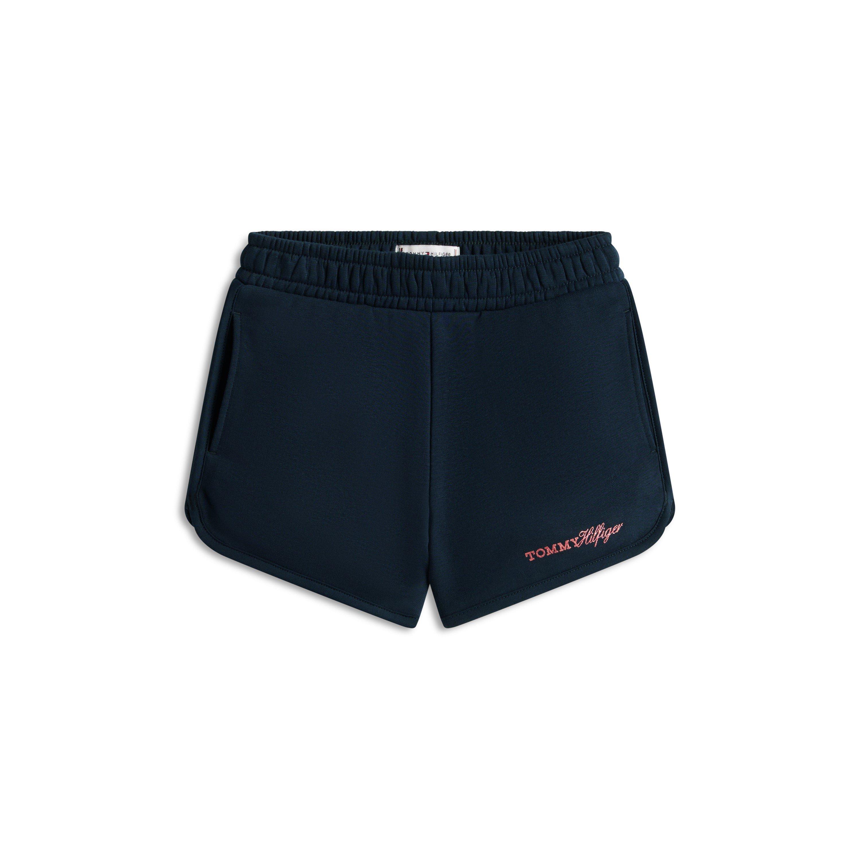 Night Navy C1G - Tommy Hilfiger - Kids' Fleece Shorts - 1