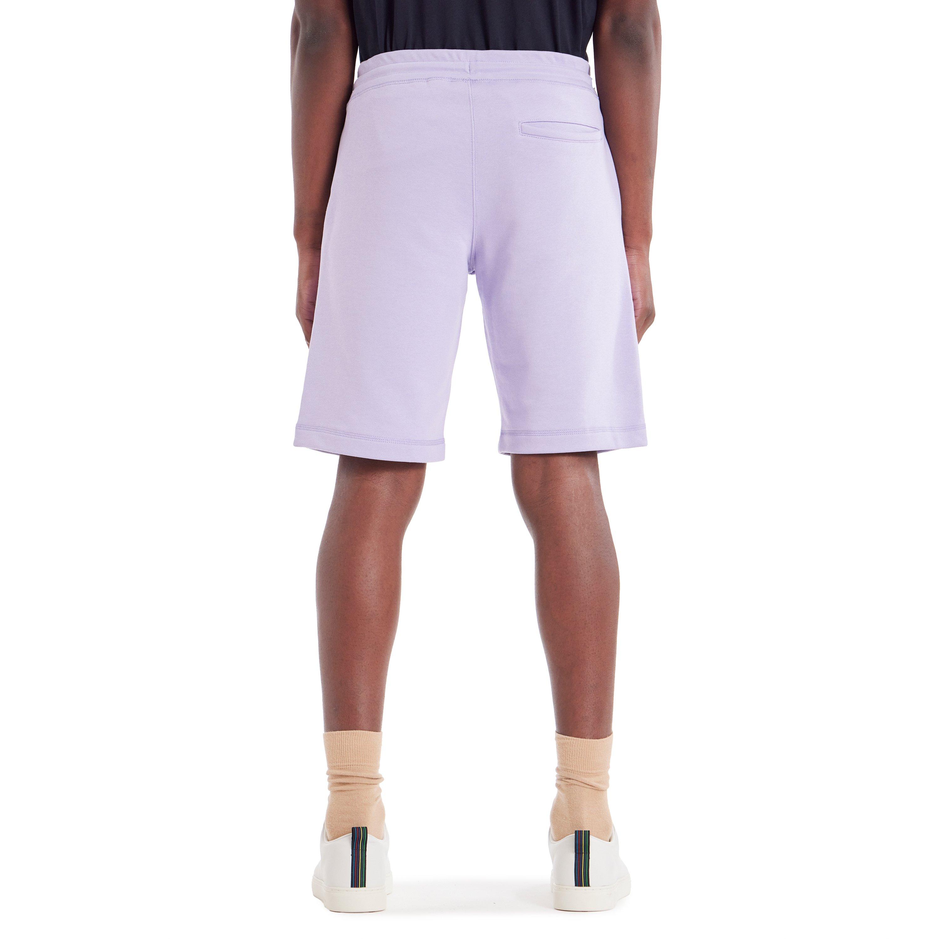 Purple 51A - PS Paul Smith - Zebra Logo Cotton Shorts - 3