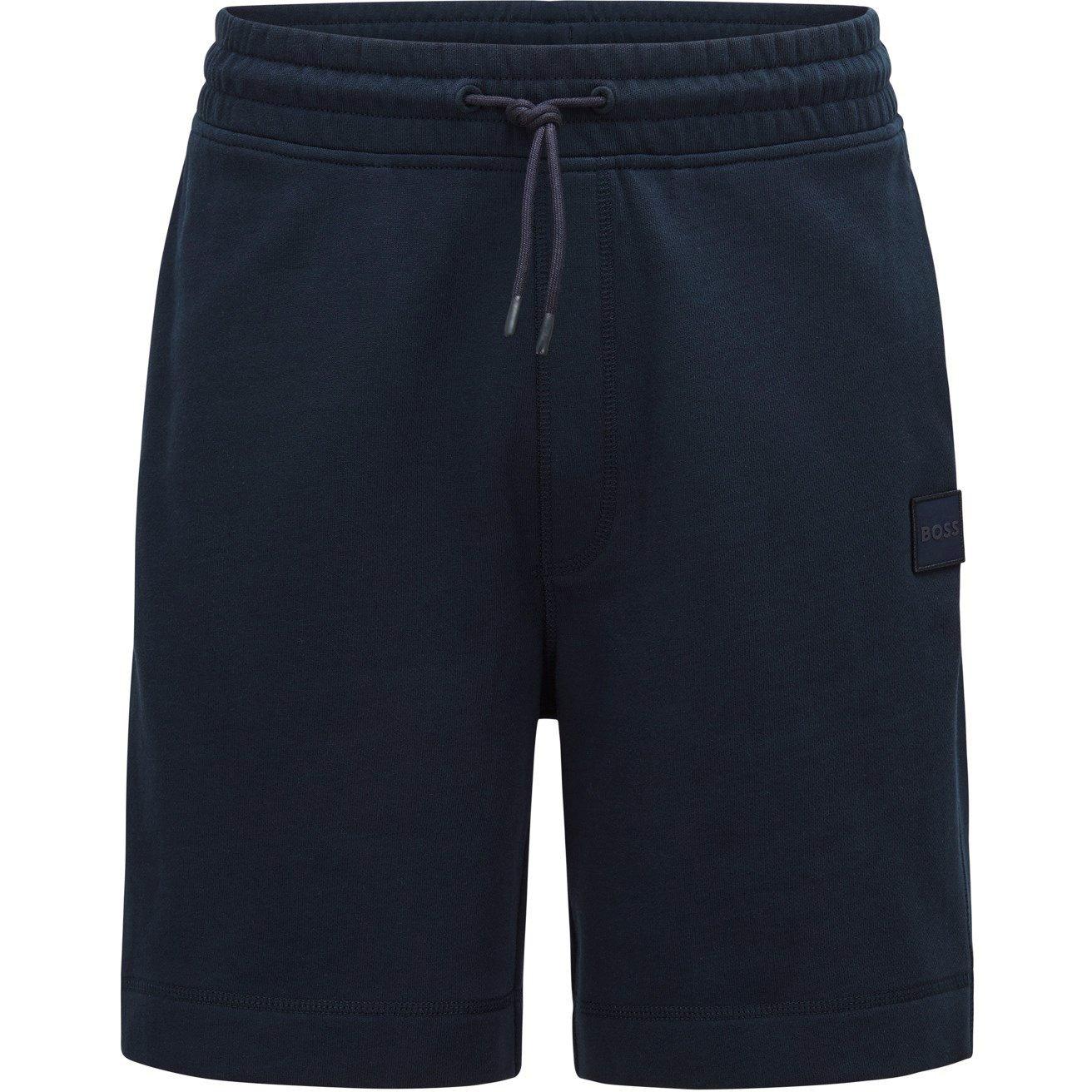 Navy 404 - Boss - Men's Short Elasticated Drawstring Shorts - 6