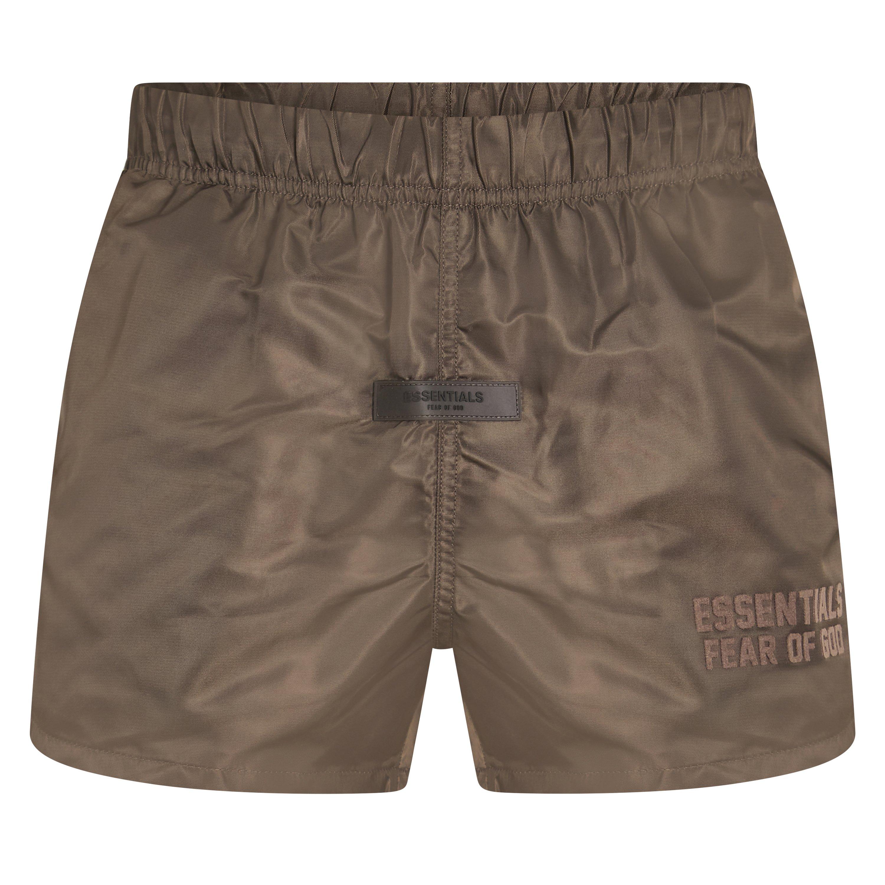 Off Black - Fear Of God Essentials - Unisex Adults Fleece Jogger Shorts - 1