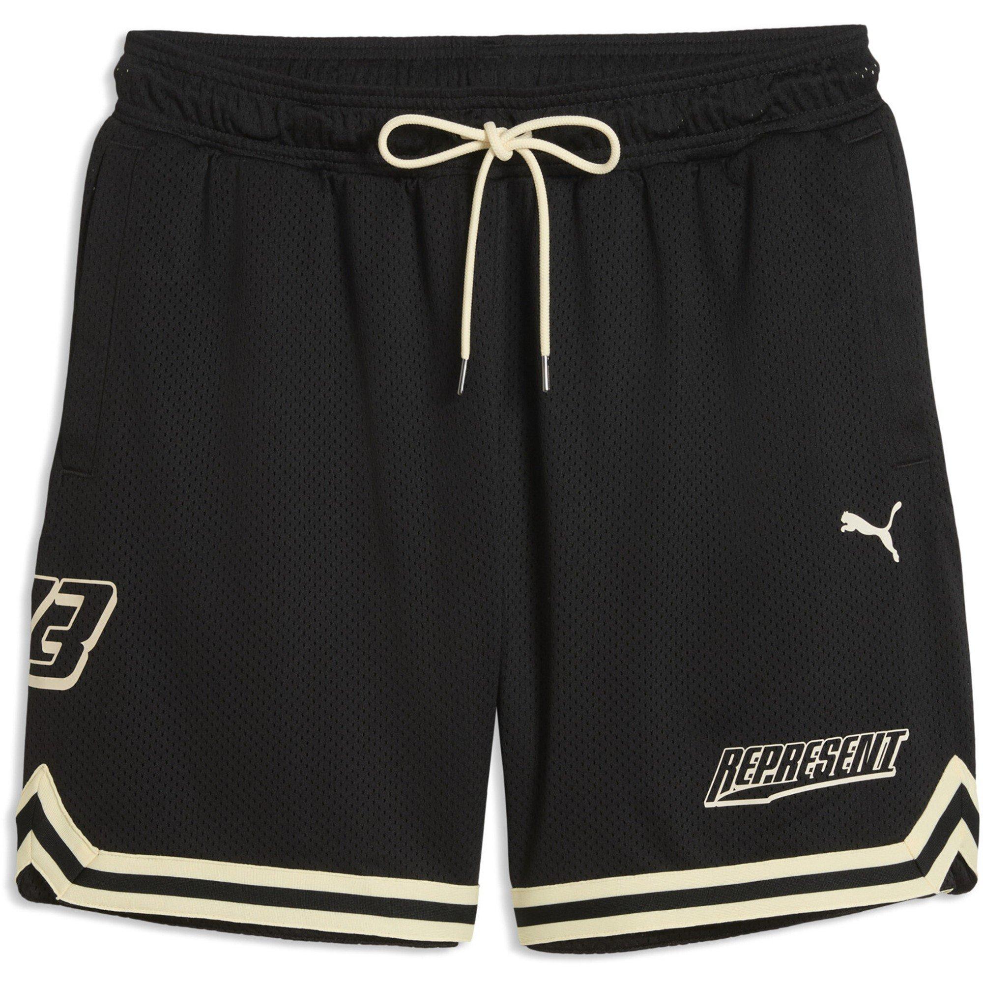 Puma Black - PUMA x Represent - PUMA x  BasketB Shrt Sn62 - 1