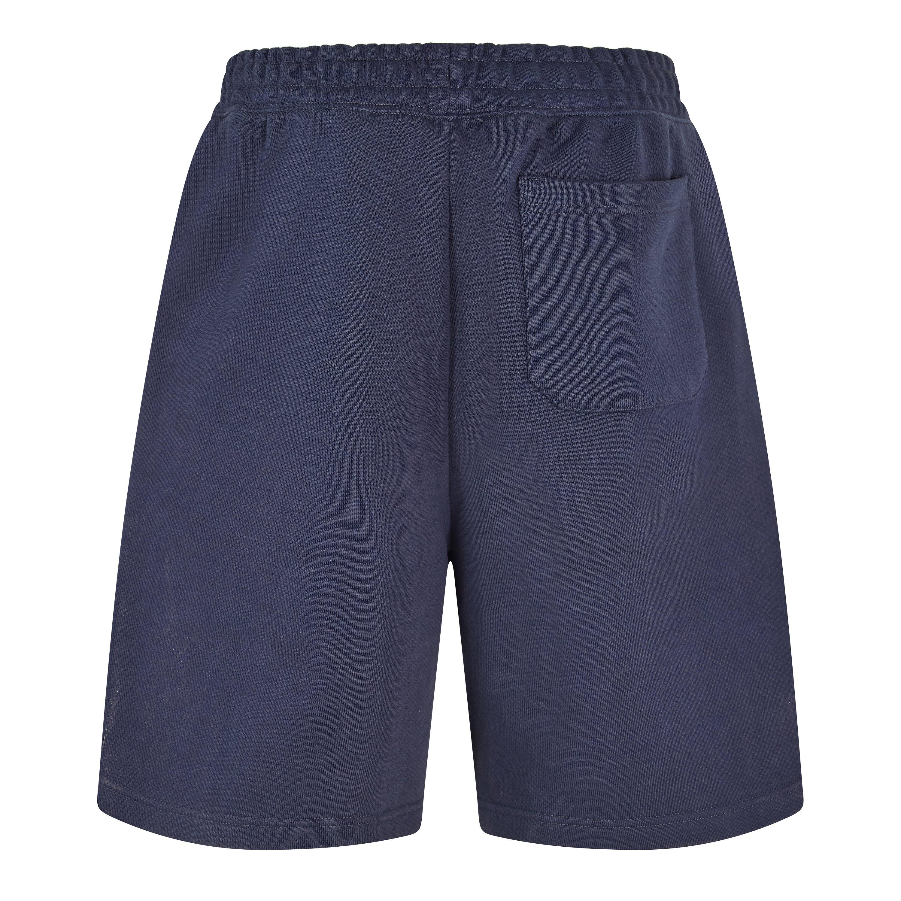 Navy 406 - Hugo - Men's Fleece Jogger Shorts - 2
