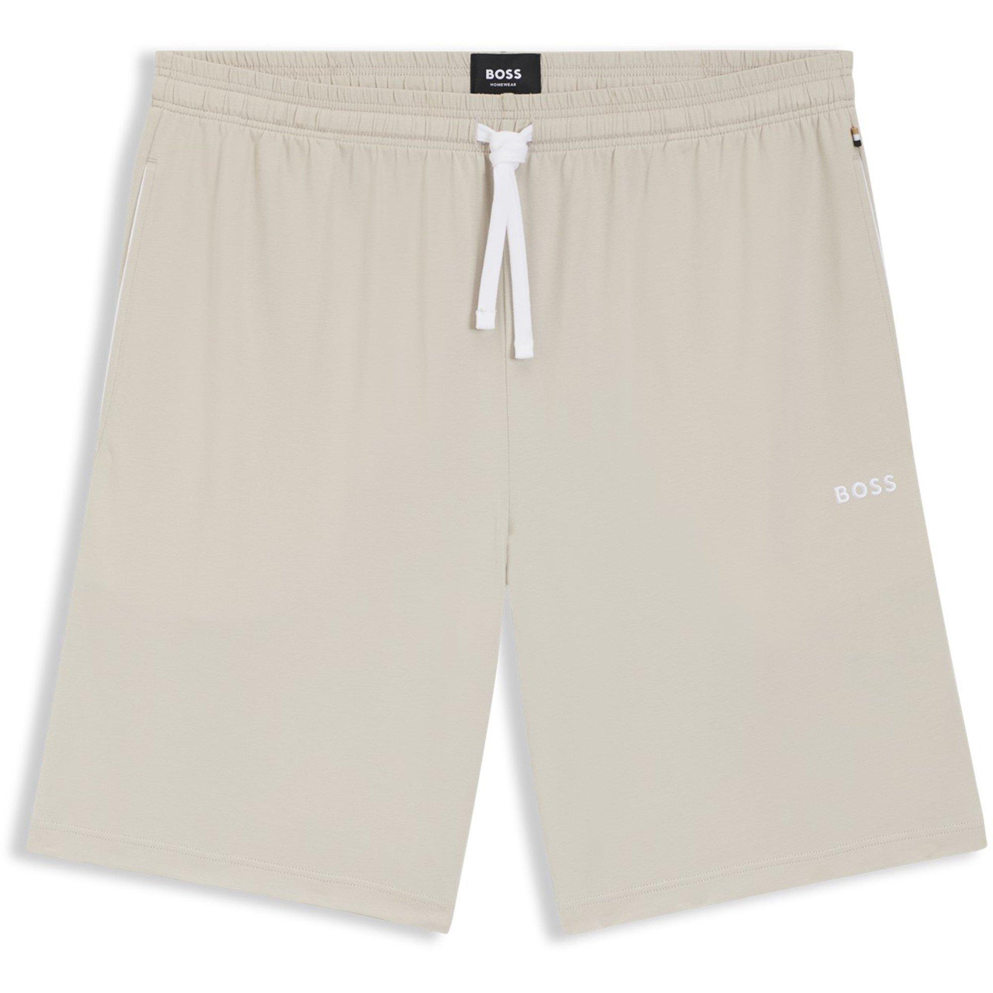 Light Grey 075 - Boss - Mens BOSS Bodywear Mix & Match Drawstring Shorts
