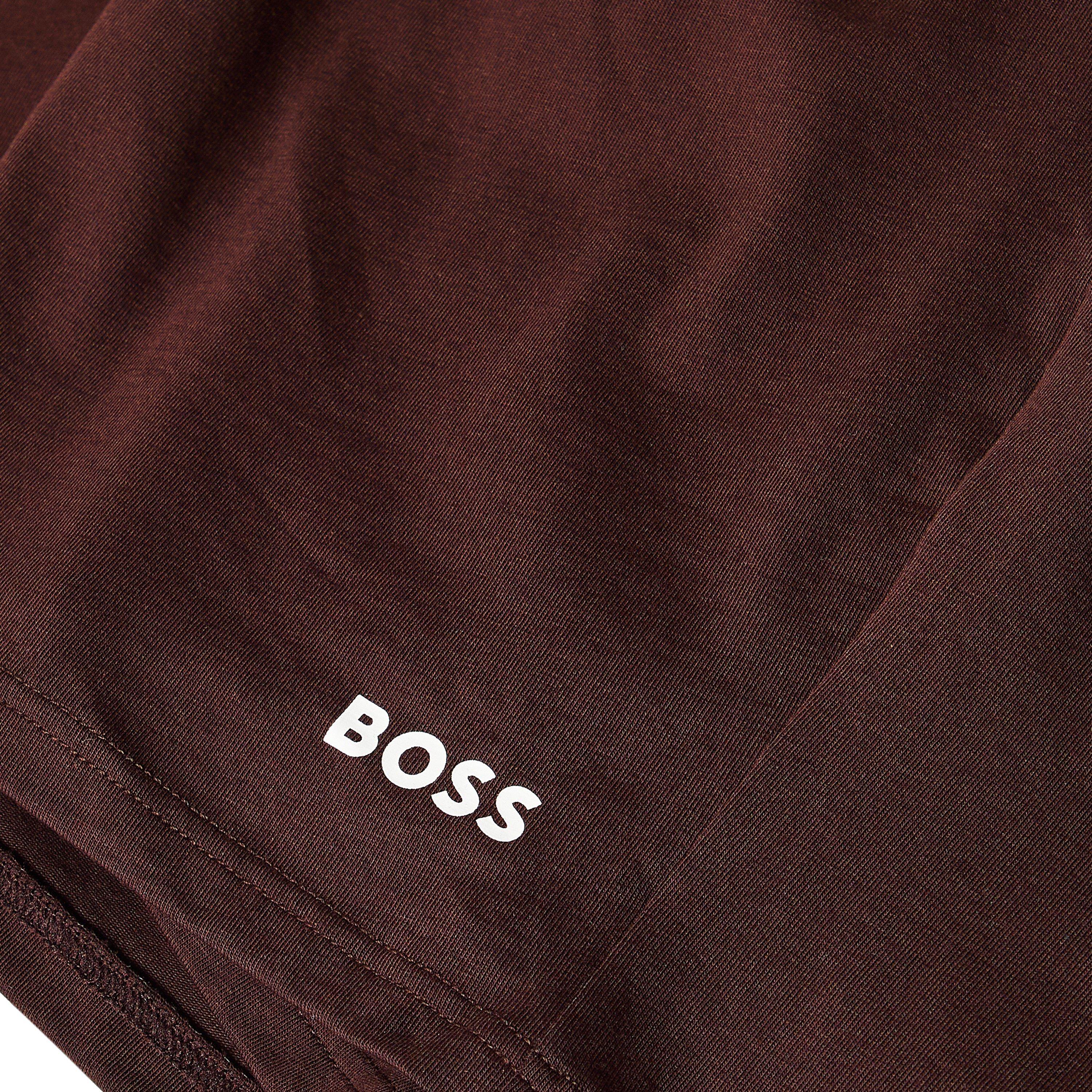 Dark Brown 207 - Boss - Mens BOSS Bodywear Unique Casual Shorts - 5