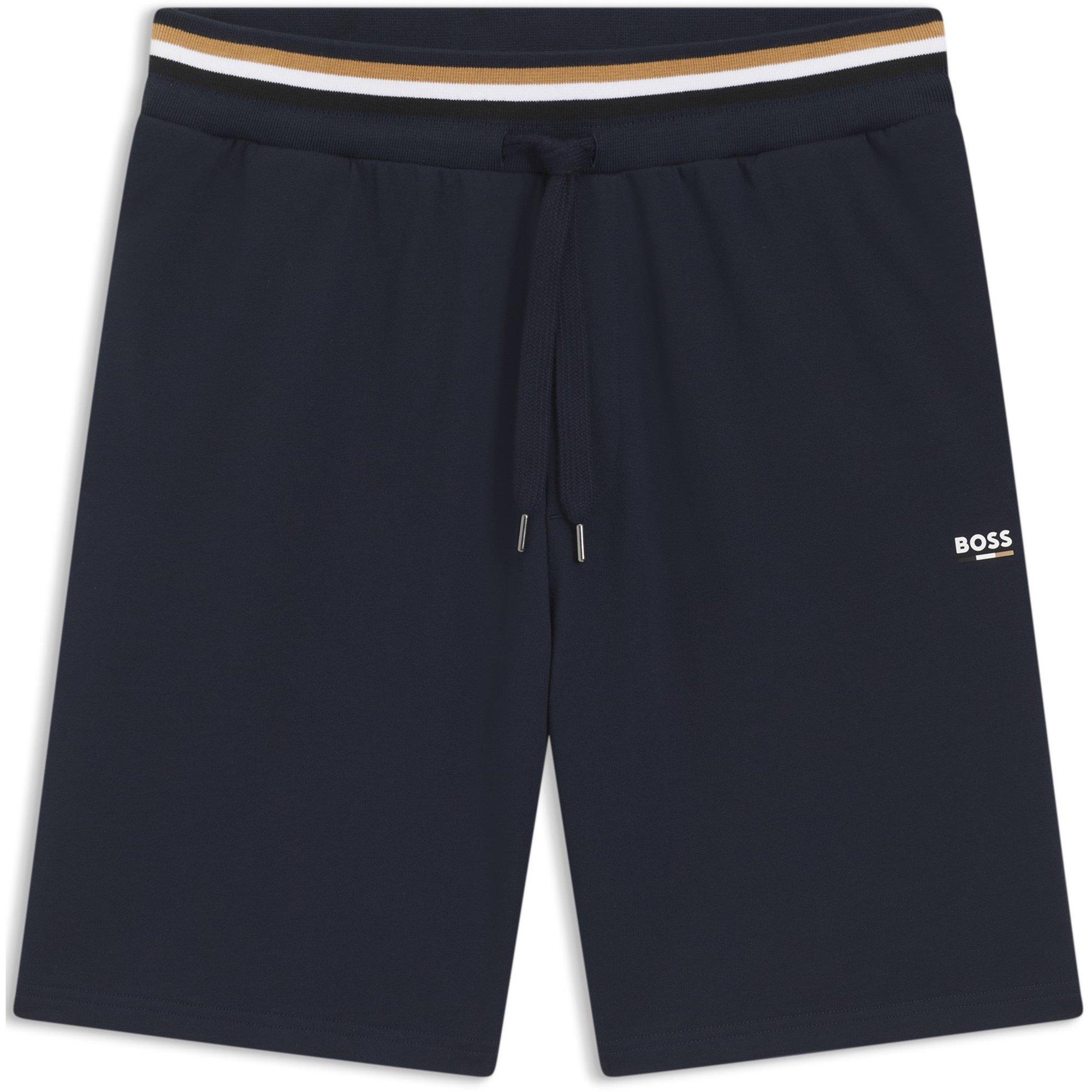 Dark Blue 403 - Boss - Men's Fleece Jogger Shorts