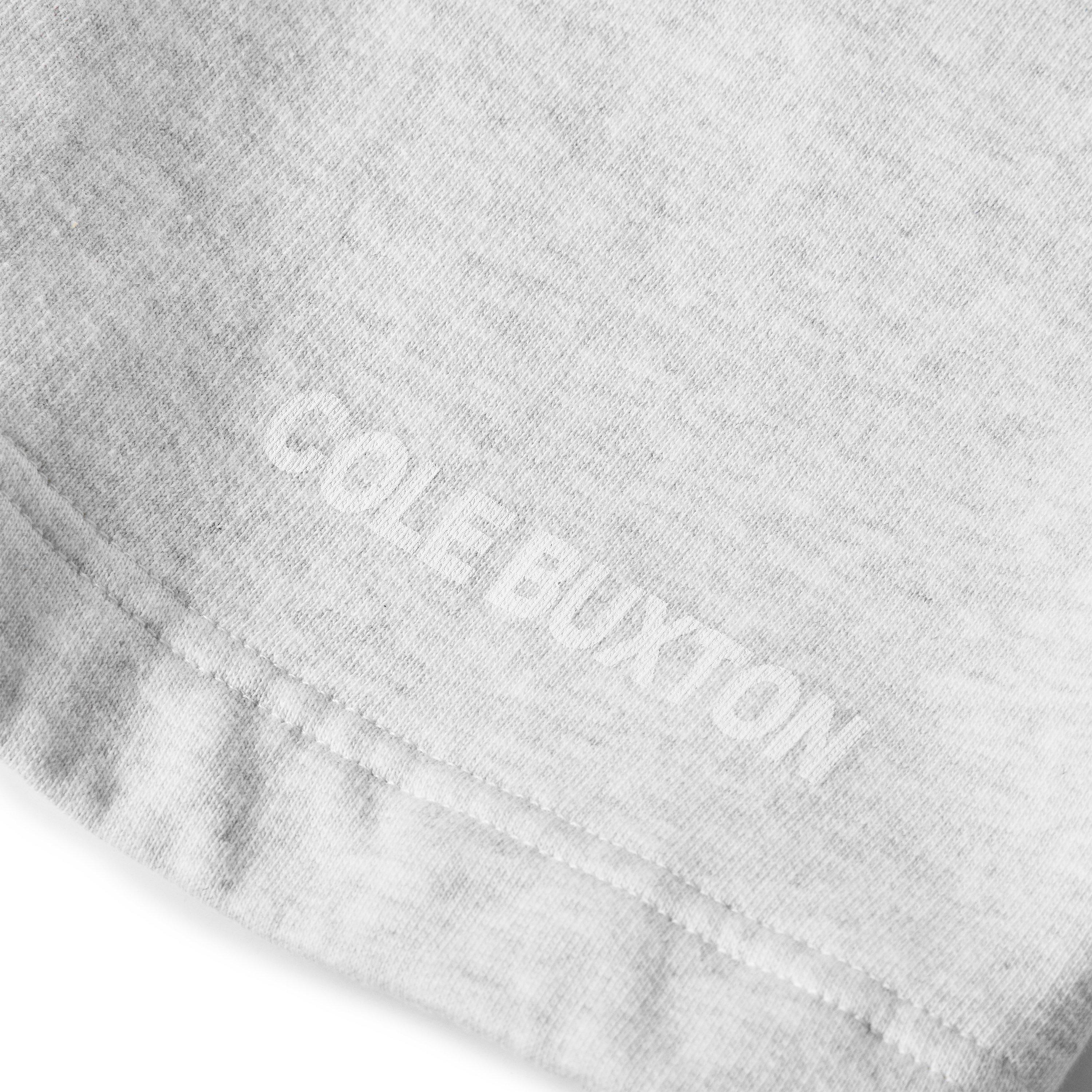 Light Grey Marl - Cole Buxton - Men's Fleece Jogger Shorts - 5