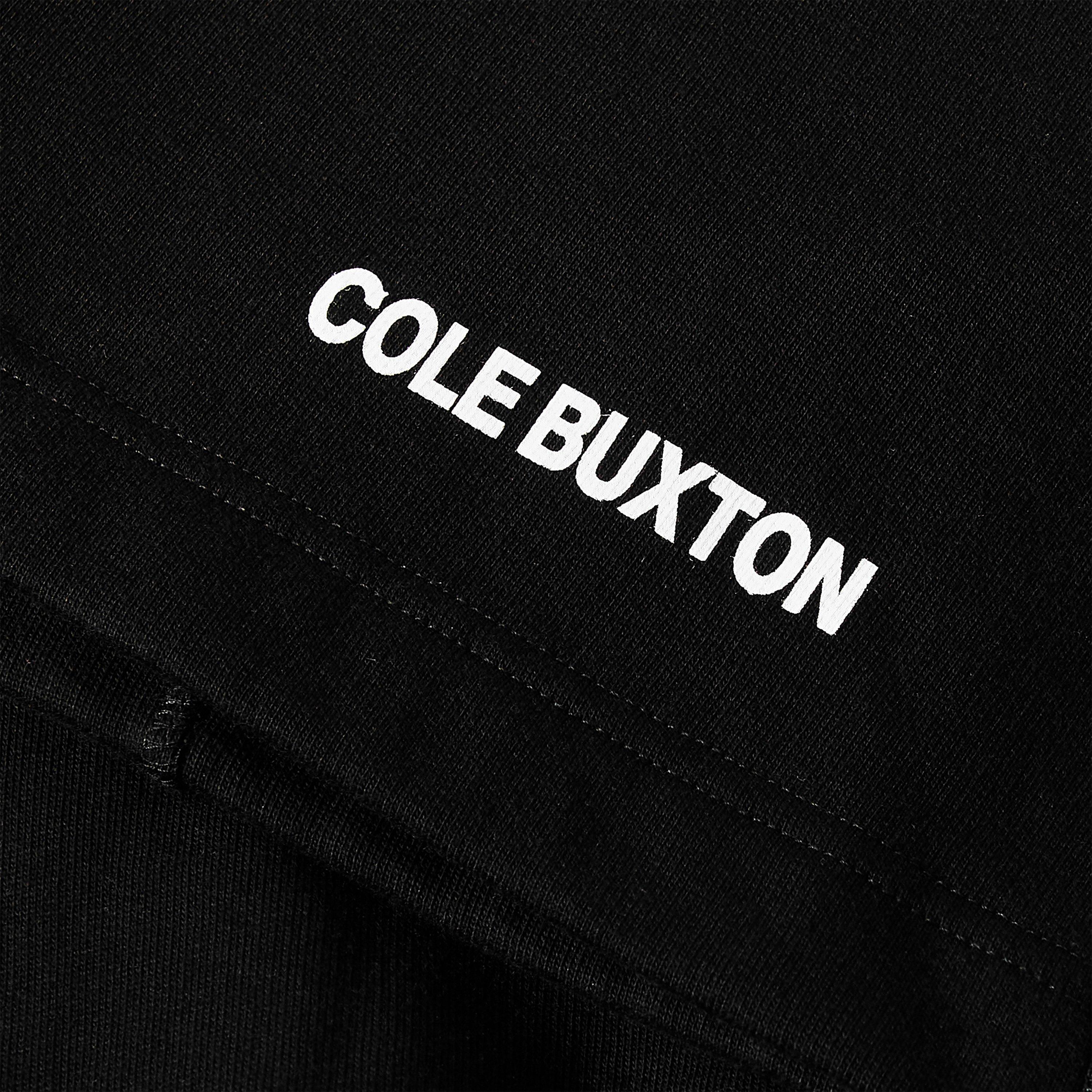 Black - Cole Buxton - Men's Fleece Jogger Shorts - 3