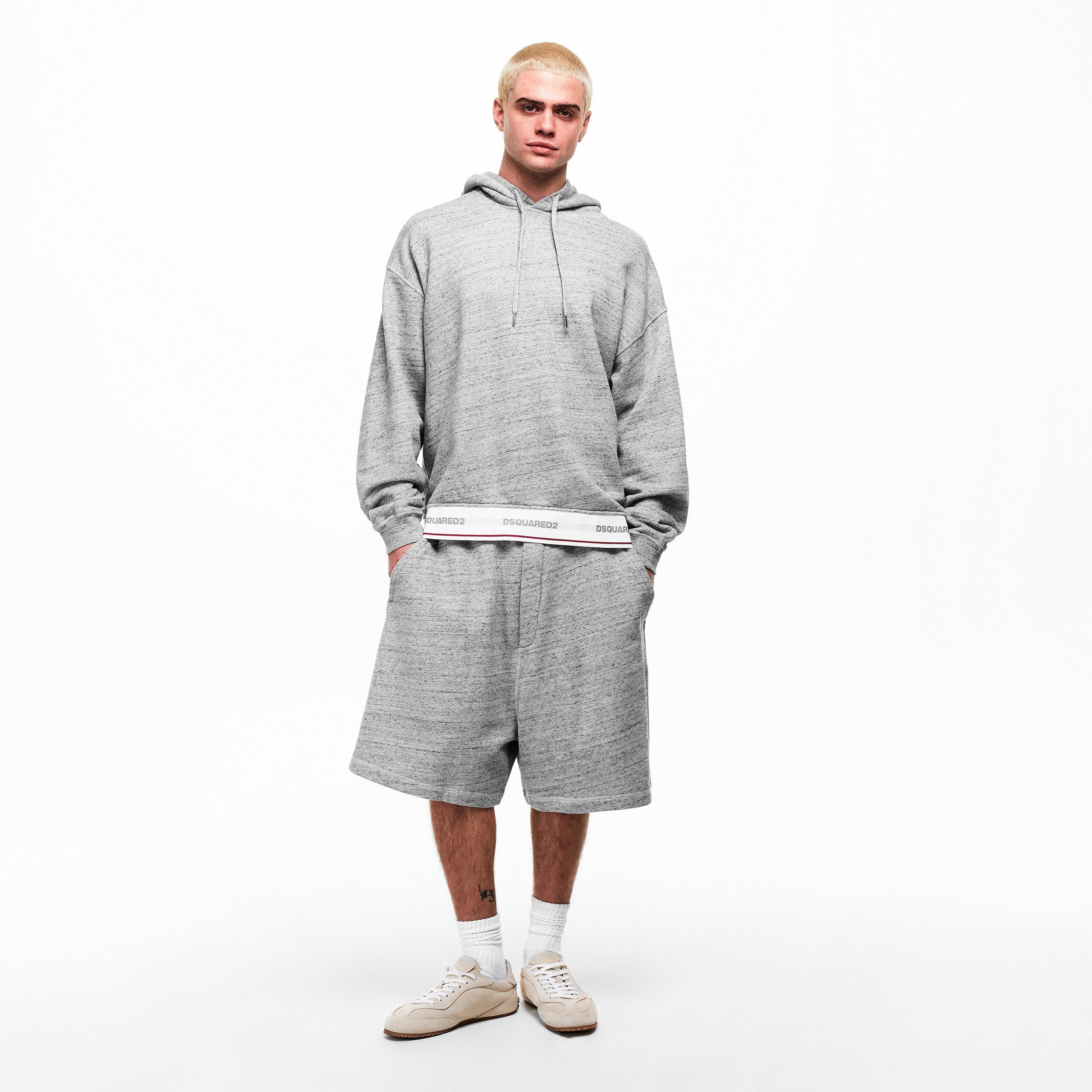 Grey Melange - DSquared2 - DSQ Big Short Fit Sn62 - 6